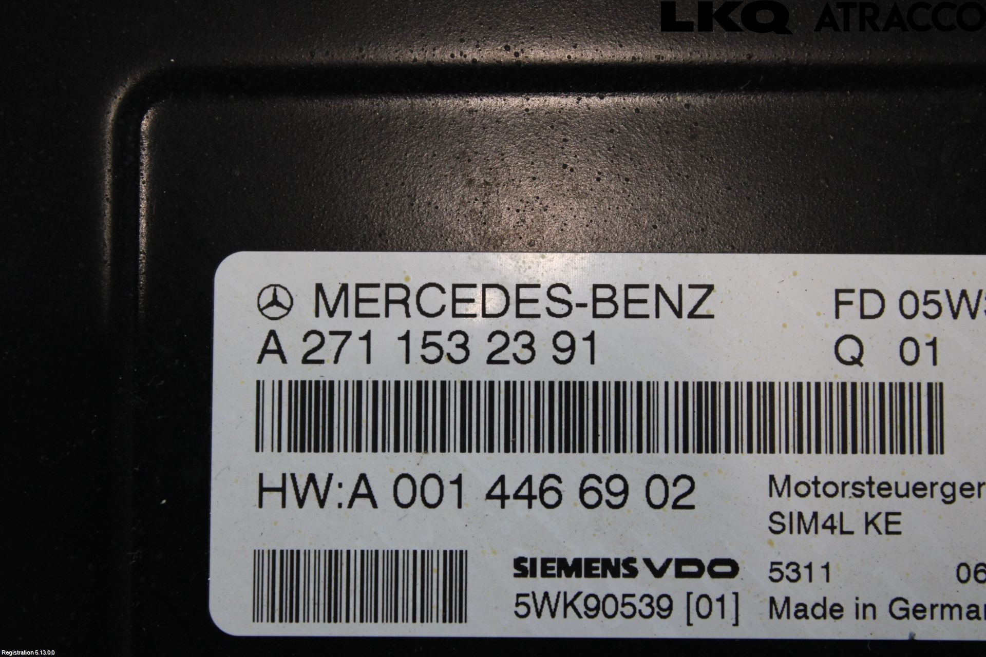 Mercedes-Benz MB E-KLASS (W211) 02-09 Styreenhet Innsprøytning