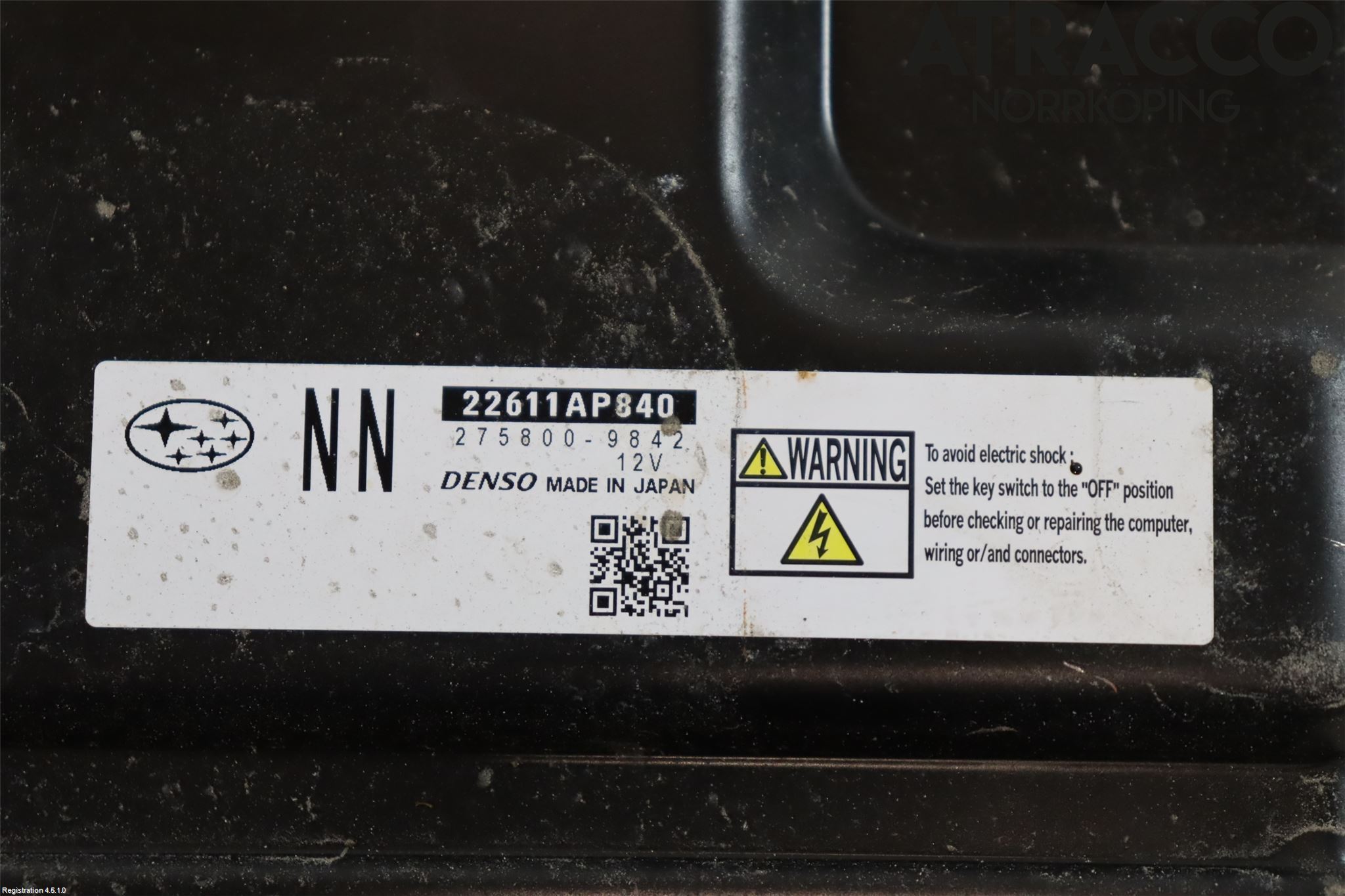 Subaru LEGACY 10-14 Styreenhet Dieselpumpe