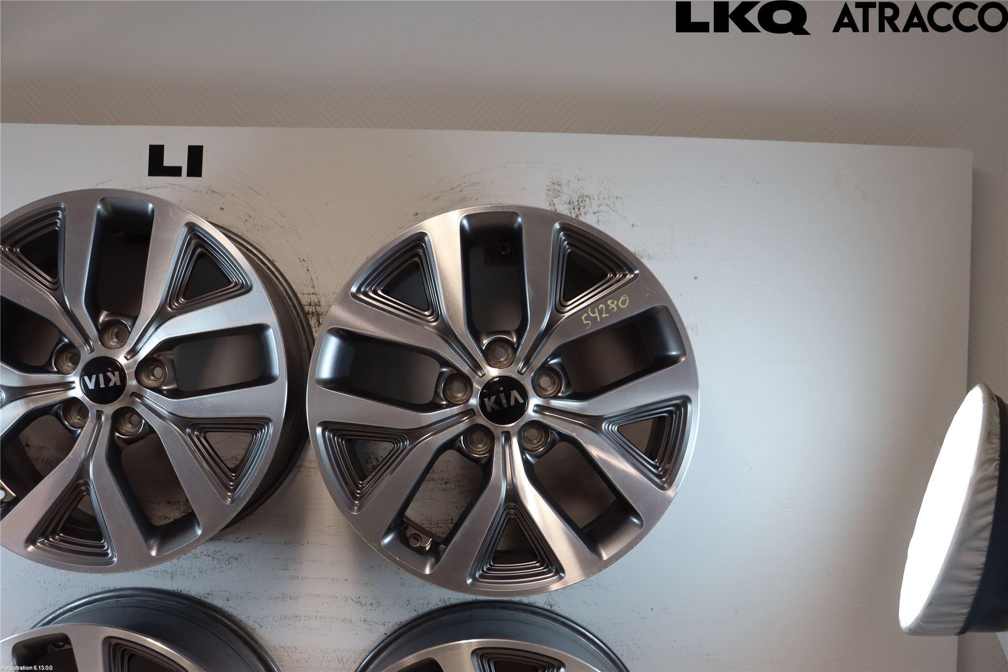 Kia SPORTAGE (SL) 11-15 Felg Aluminium Sett 4Stk