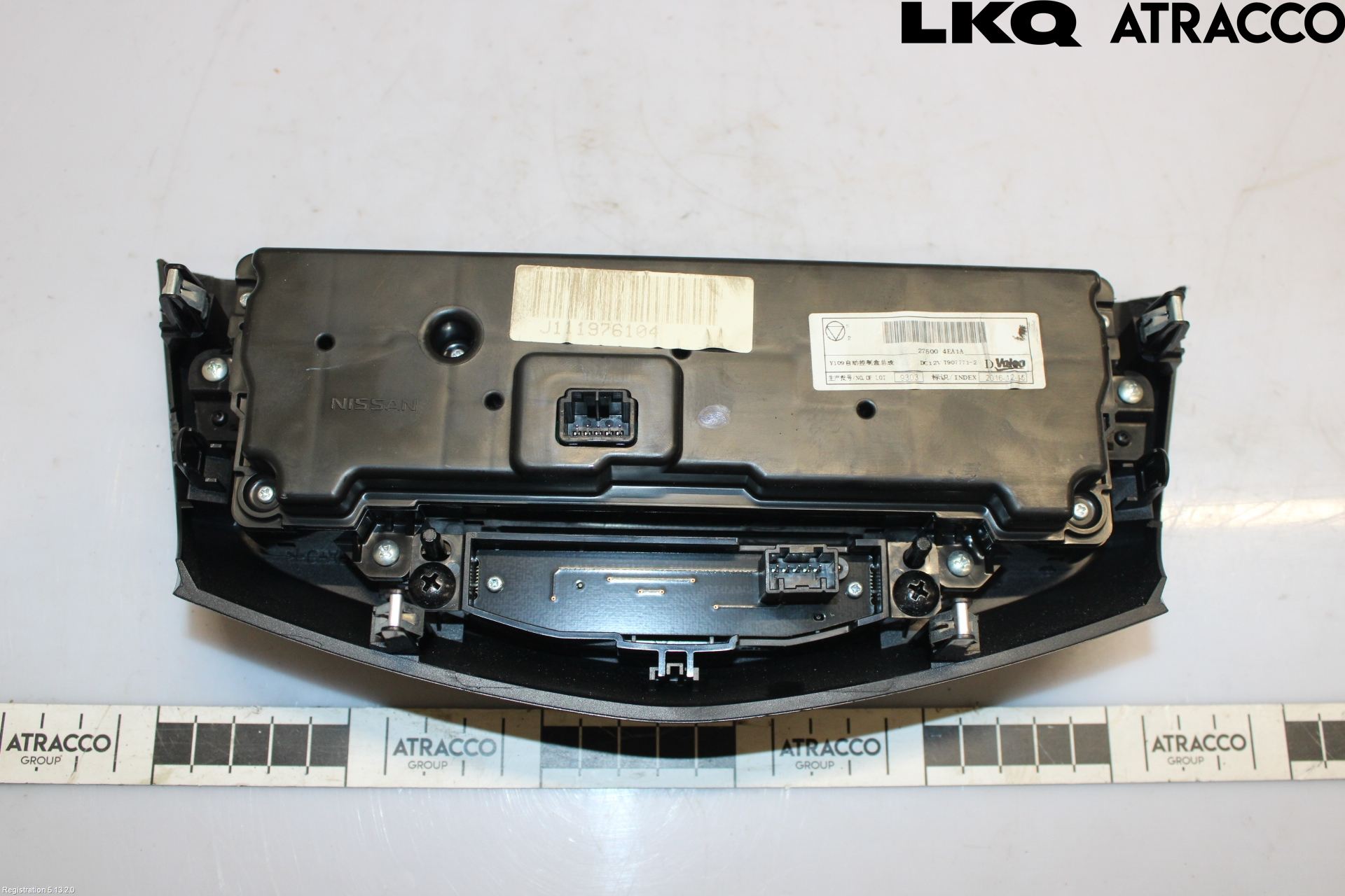Nissan QASHQAI 14-17 Varmeapparat Panel(Regulering)