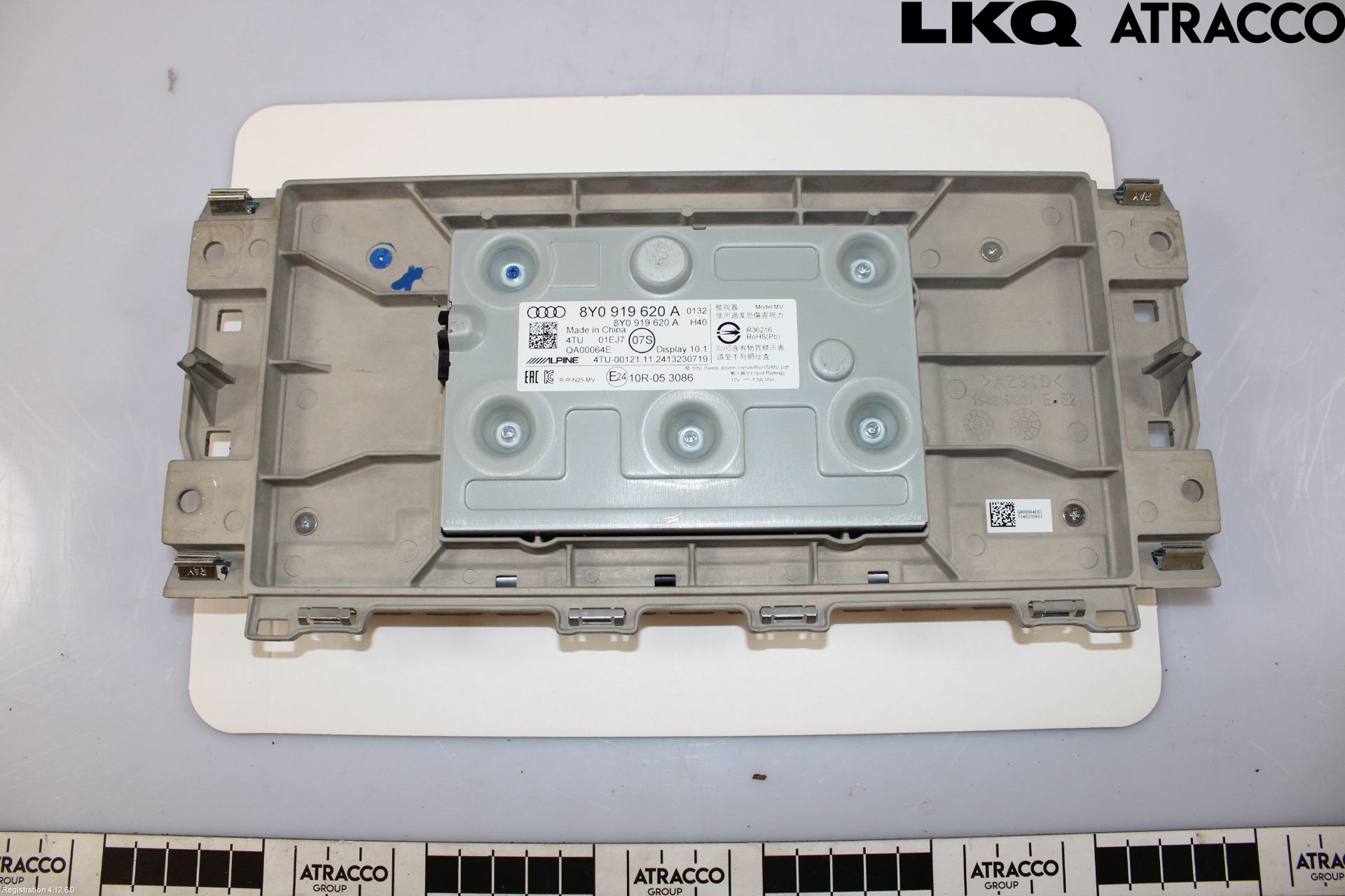 Audi A3/S3 8Y 21- Instr Skjerm Dvd-Gps-Ac-Tlf