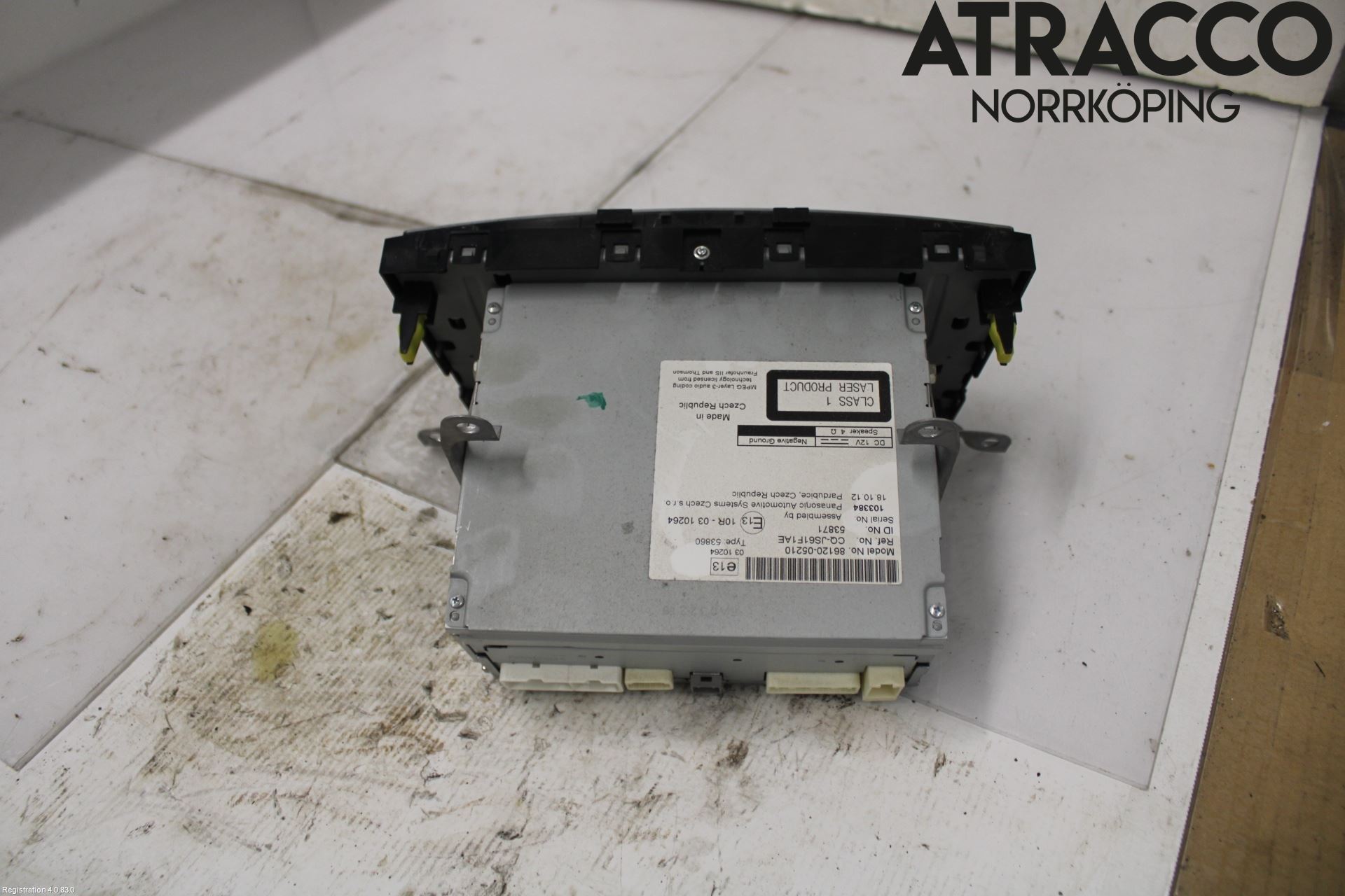 Toyota AVENSIS 09-15 Stereo Radio Med Cd