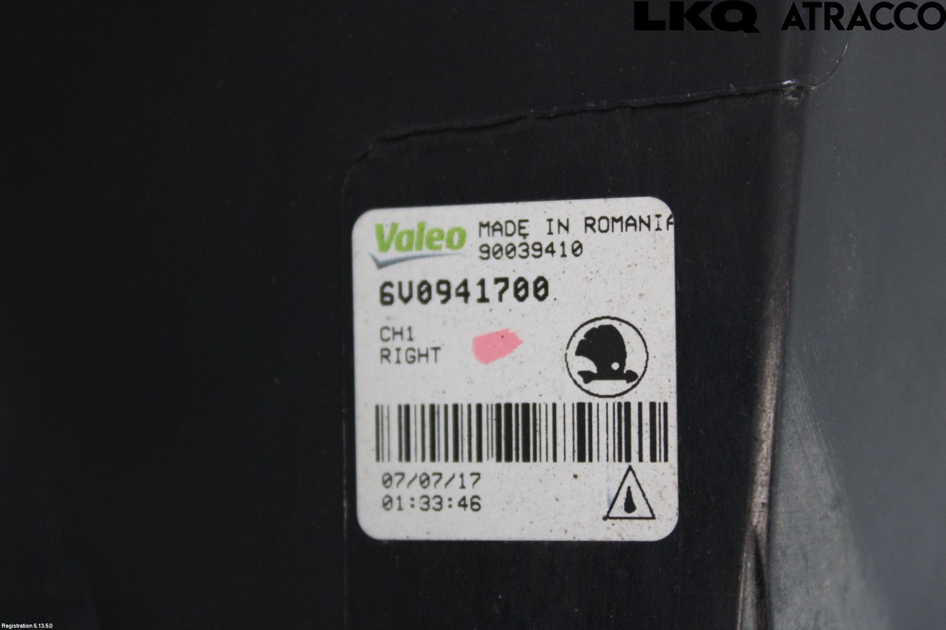 Skoda FABIA 15-21 Frontlykt-Kurve-Tåkelys