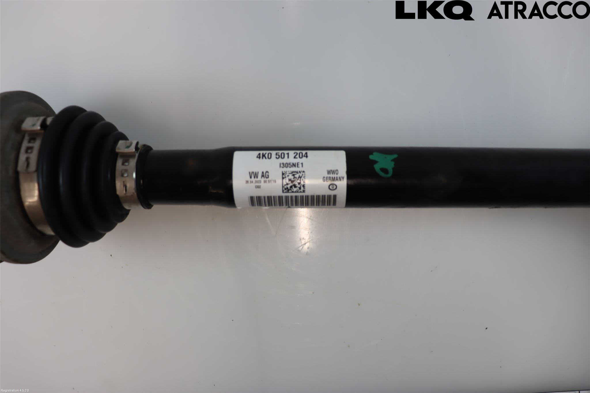 Audi A6 F2/C8 19- Drivaksel Bak Kompl Høyre