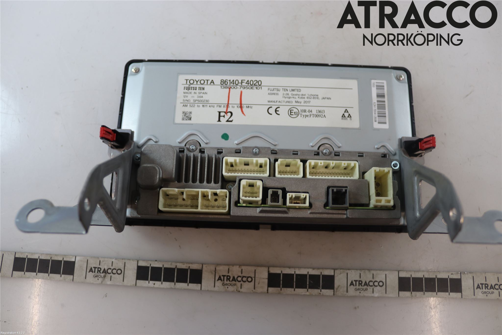Toyota C-HR 16-23 Stereo Radio Med Cd