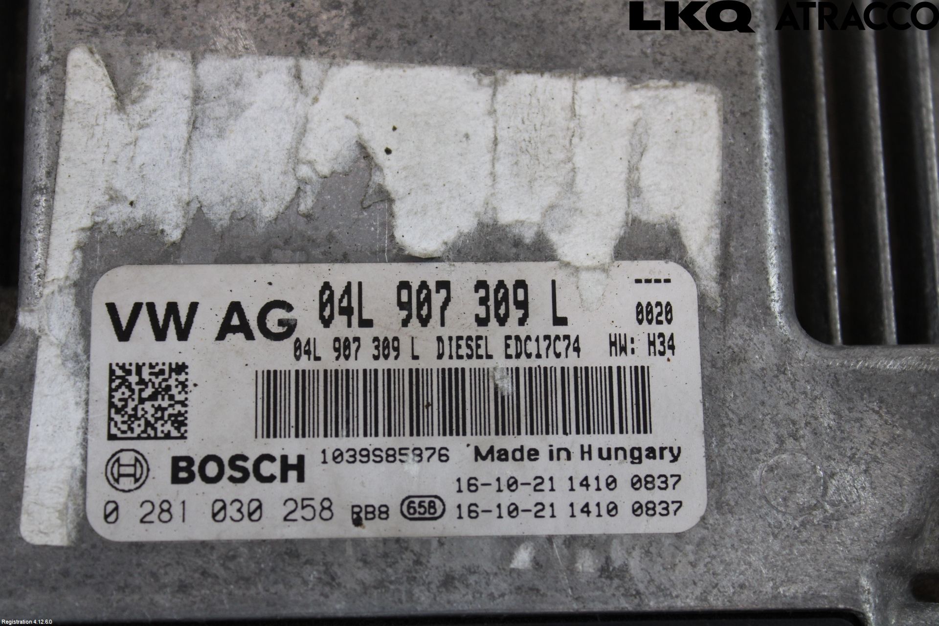 Audi A4/S4 B9 16-19 Styreenhet Dieselpumpe