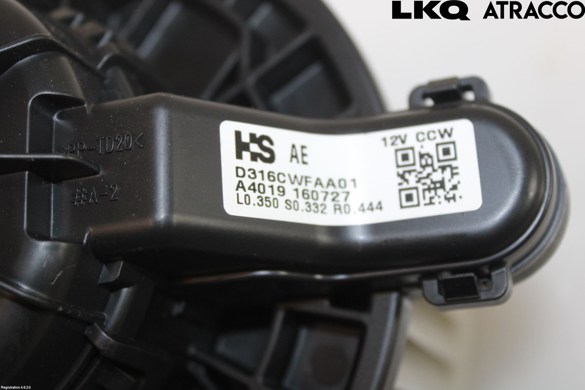 Hyundai IONIQ AE 17-22 Varmeapparat Viftemotor