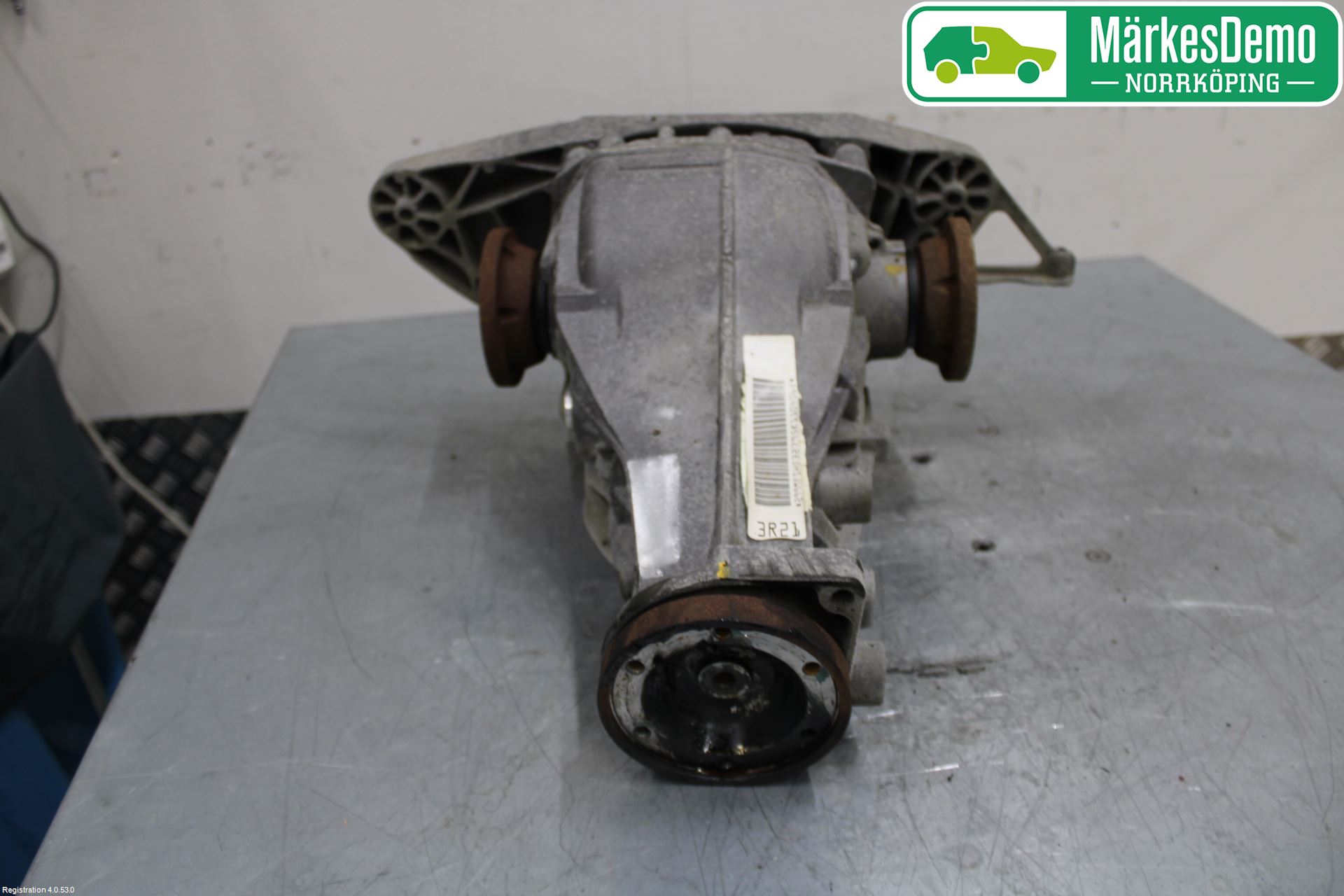 Audi A4/S4 08-11 Bakaksel Kardang Bak -Diff