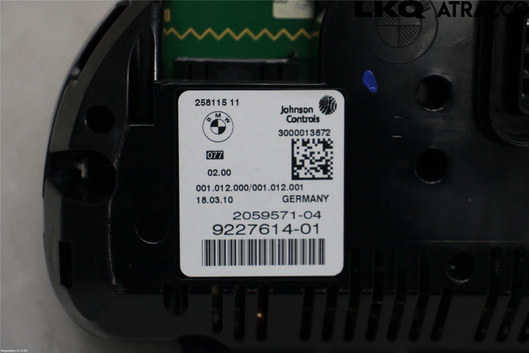 BMW 5 F10/F11/F18 09-17 Instr Kombinert