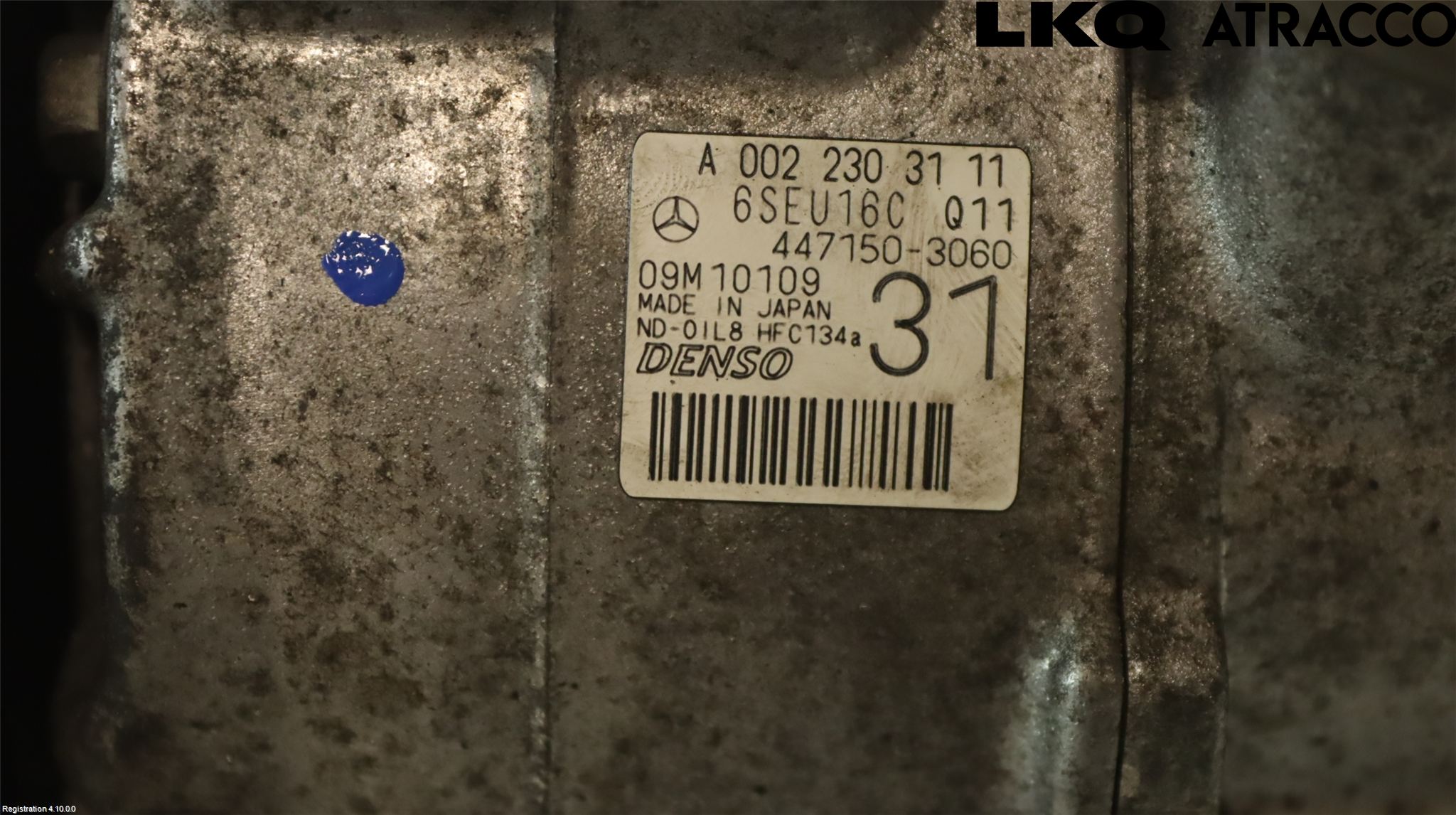 Mercedes-Benz MB E-KLASS (W212) 09-16 Varme Ac Kompressor