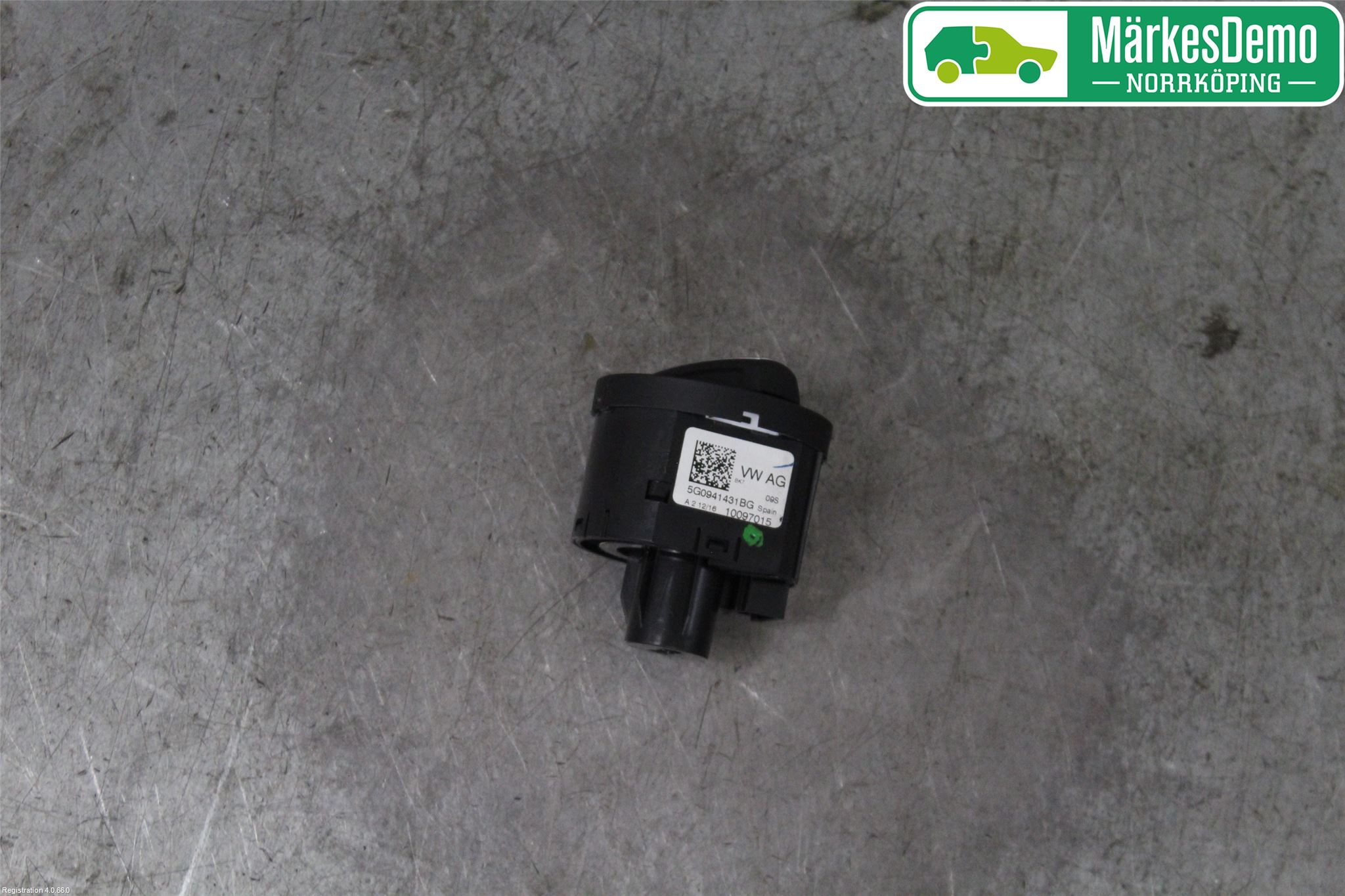Volkswagen VW GOLF / E-GOLF VII 13-20 Bryter Hovedlys