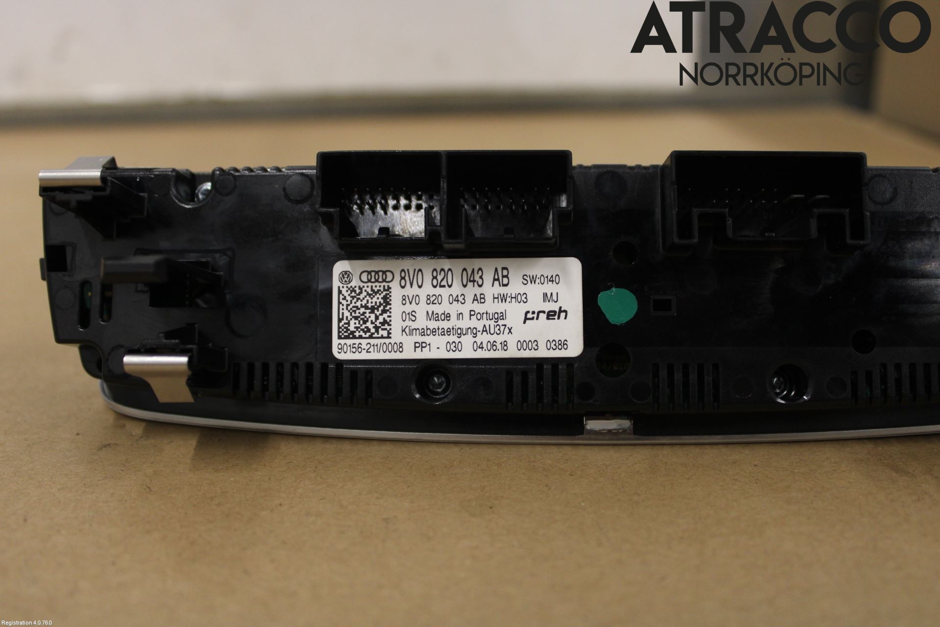 Audi Q2/SQ2 17- Varmeapparat Panel(Regulering)