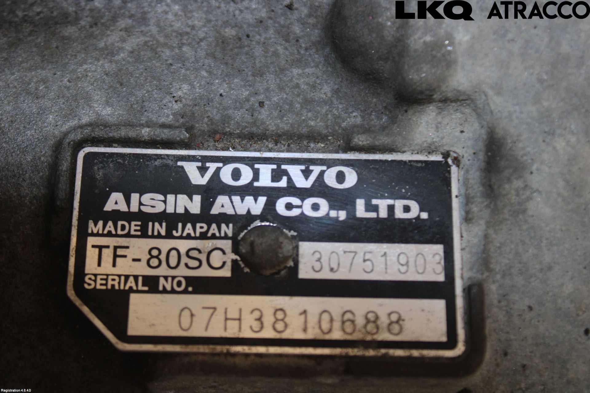 Volvo V70 08-13 Gearkasse Automat