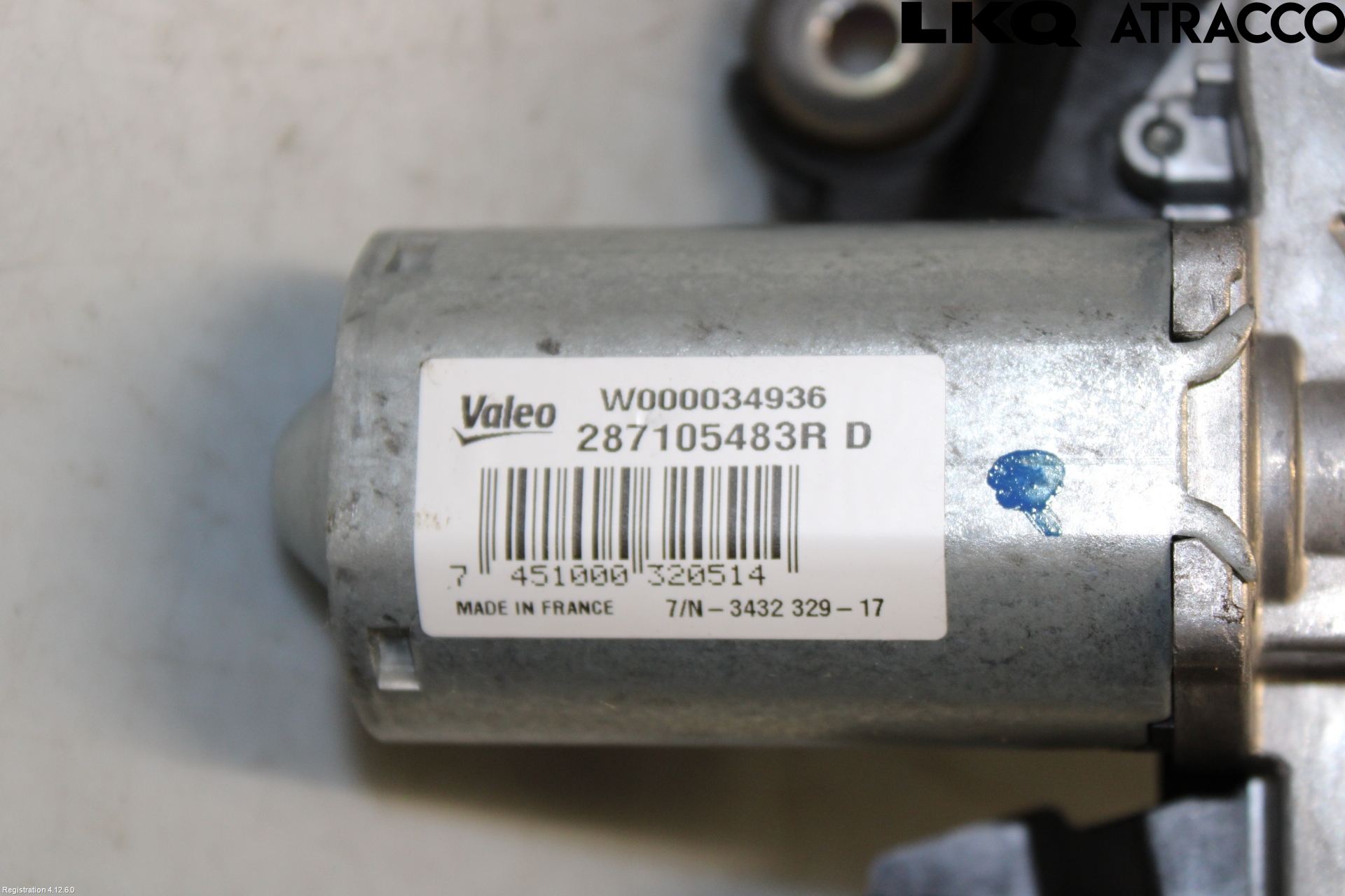 Renault ZOE/E-TECH 13- Viskermotor Bakluke