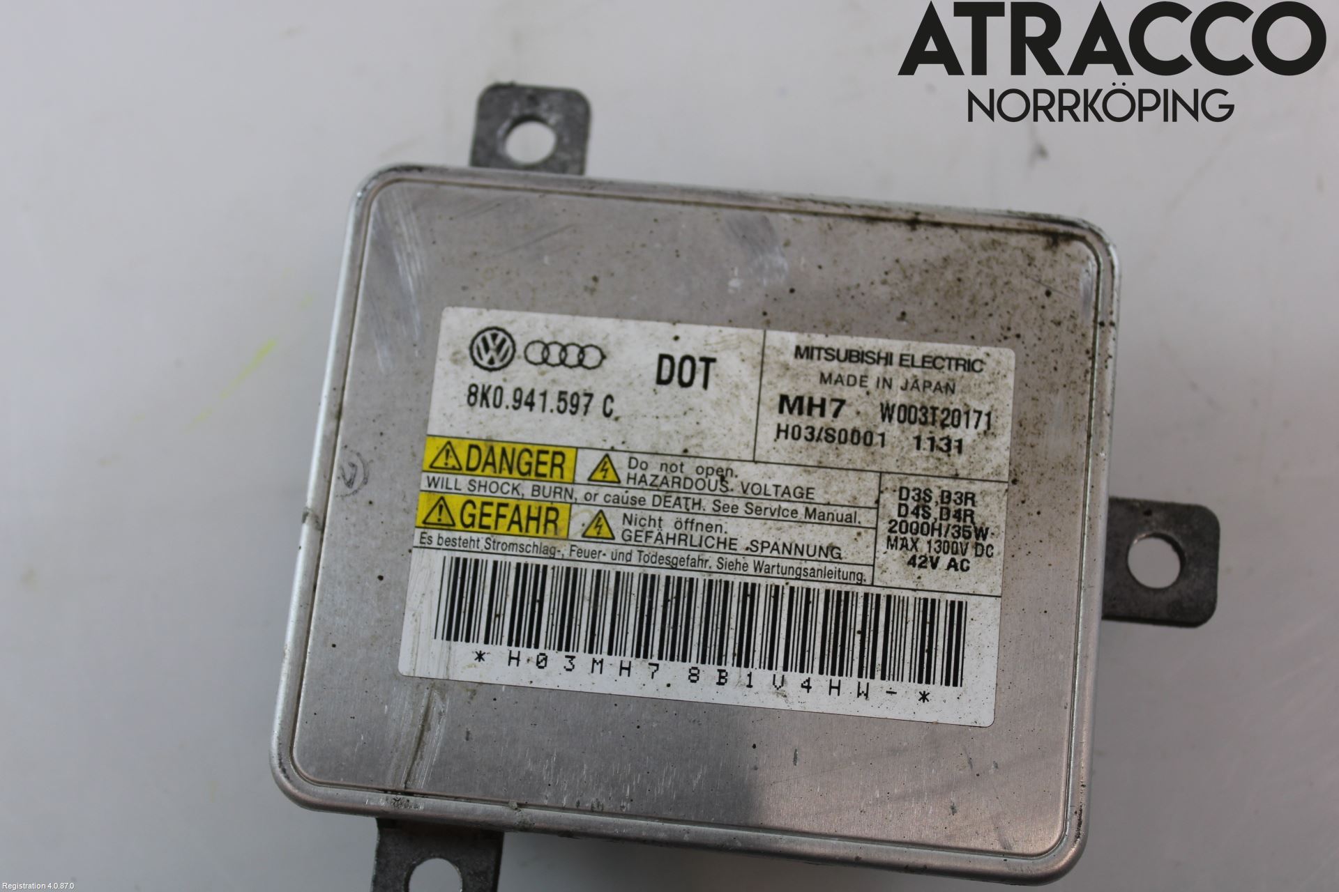 Audi A3/S3 05-13 Styreenhet Xenon