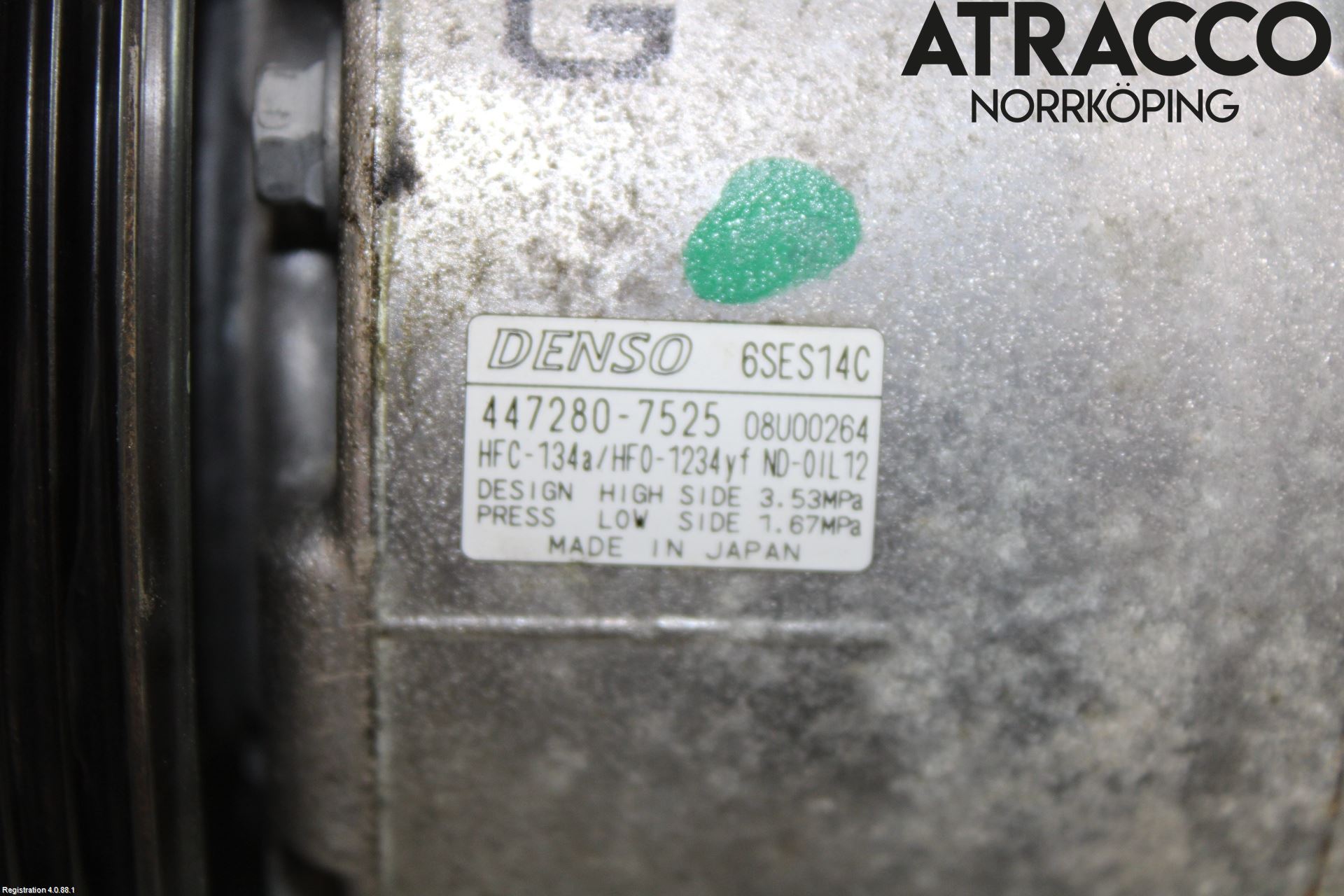 Toyota RAV4 13-18 Varme Ac Kompressor