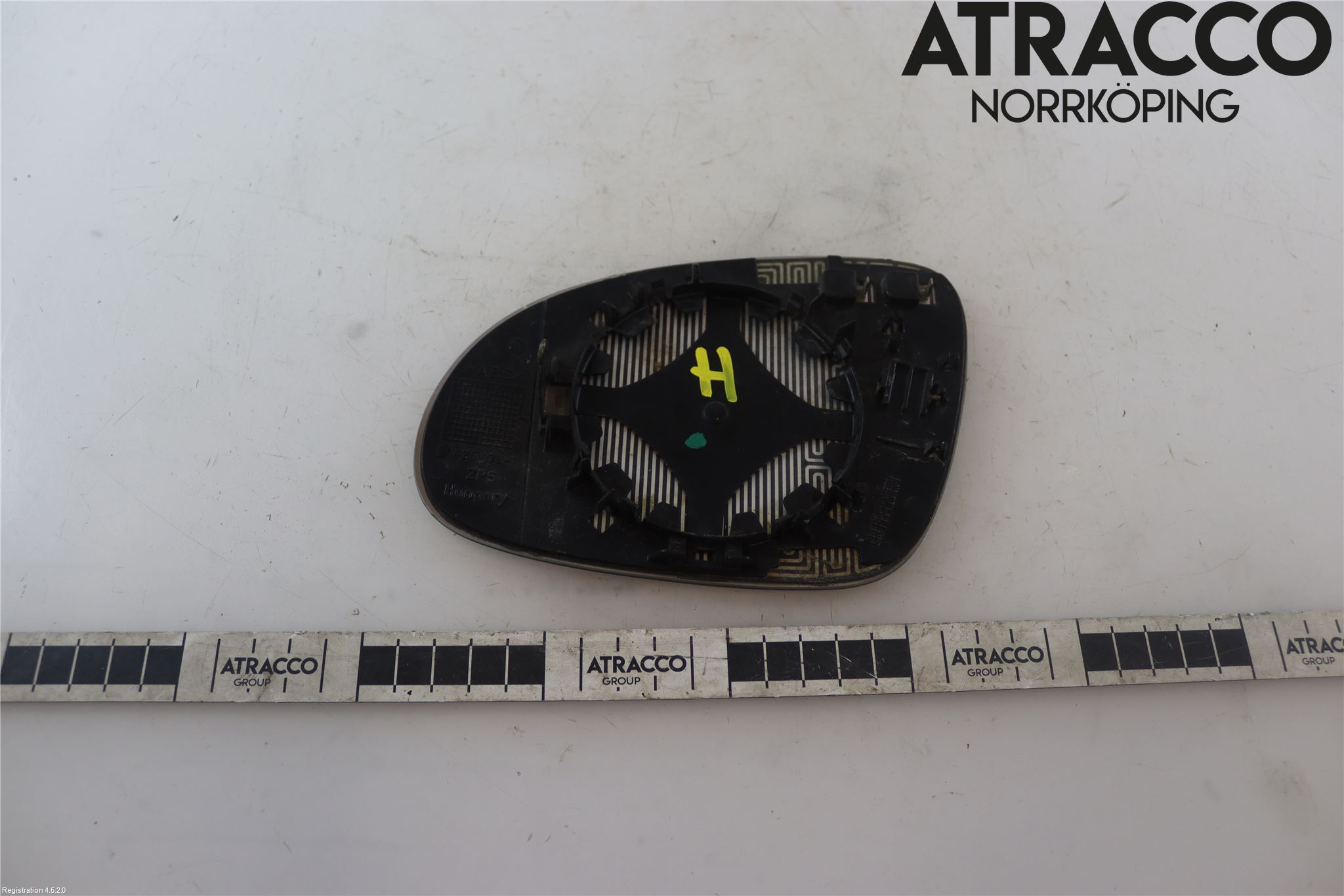 Volkswagen VW GOLF V 04-09 Speil Glass H