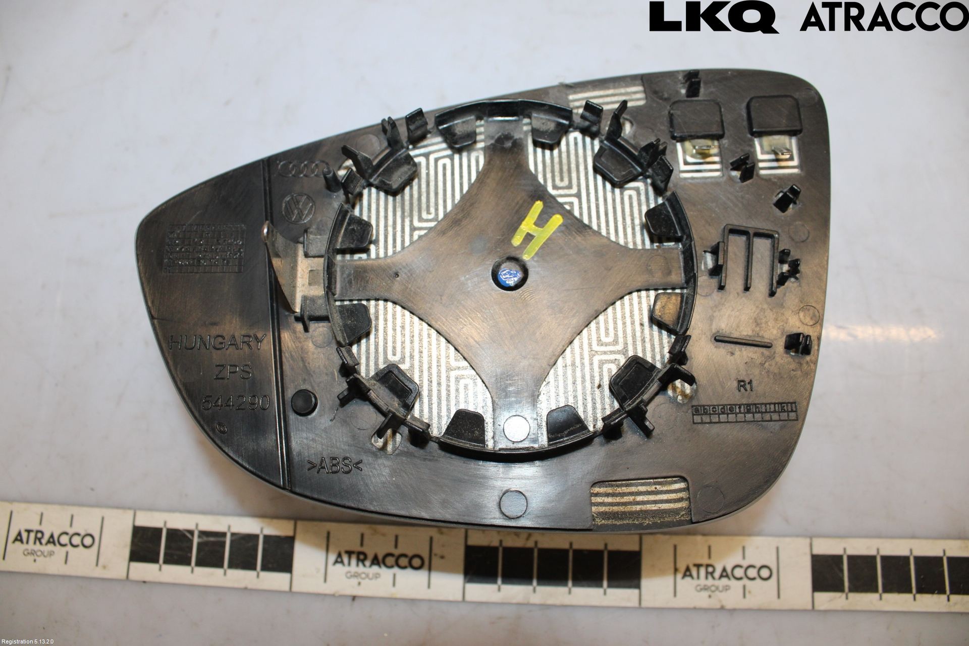Volkswagen VW PASSAT 11-14 Speil Glass H