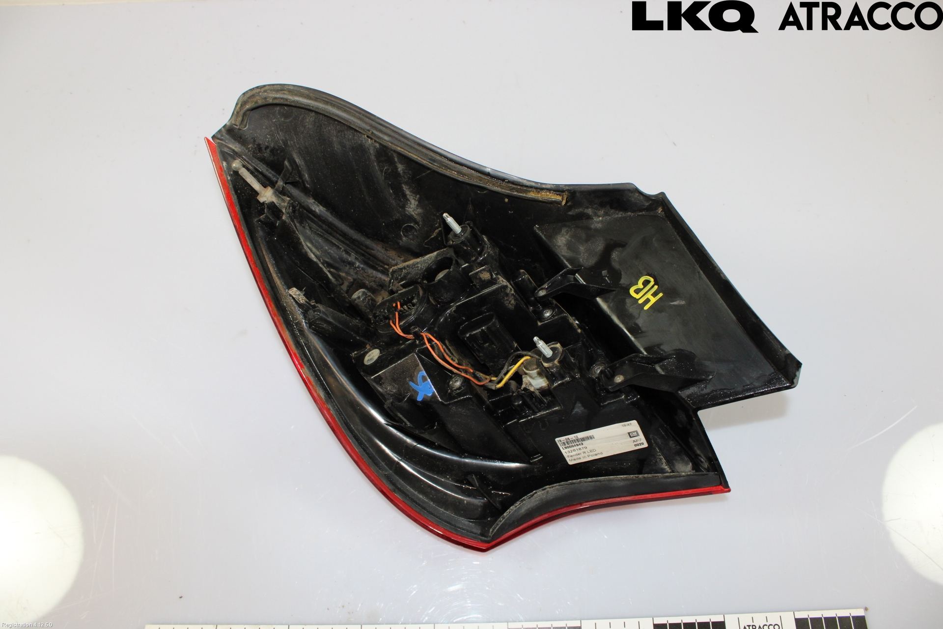 Opel ASTRA J 10-15 Baklykt Høyre
