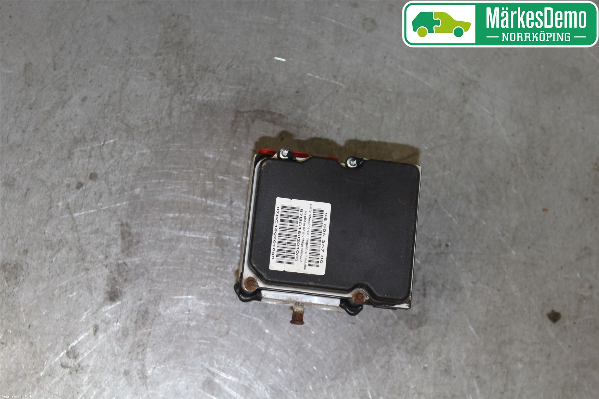 Peugeot 307     05-08 Abs Hydraulikkaggregat