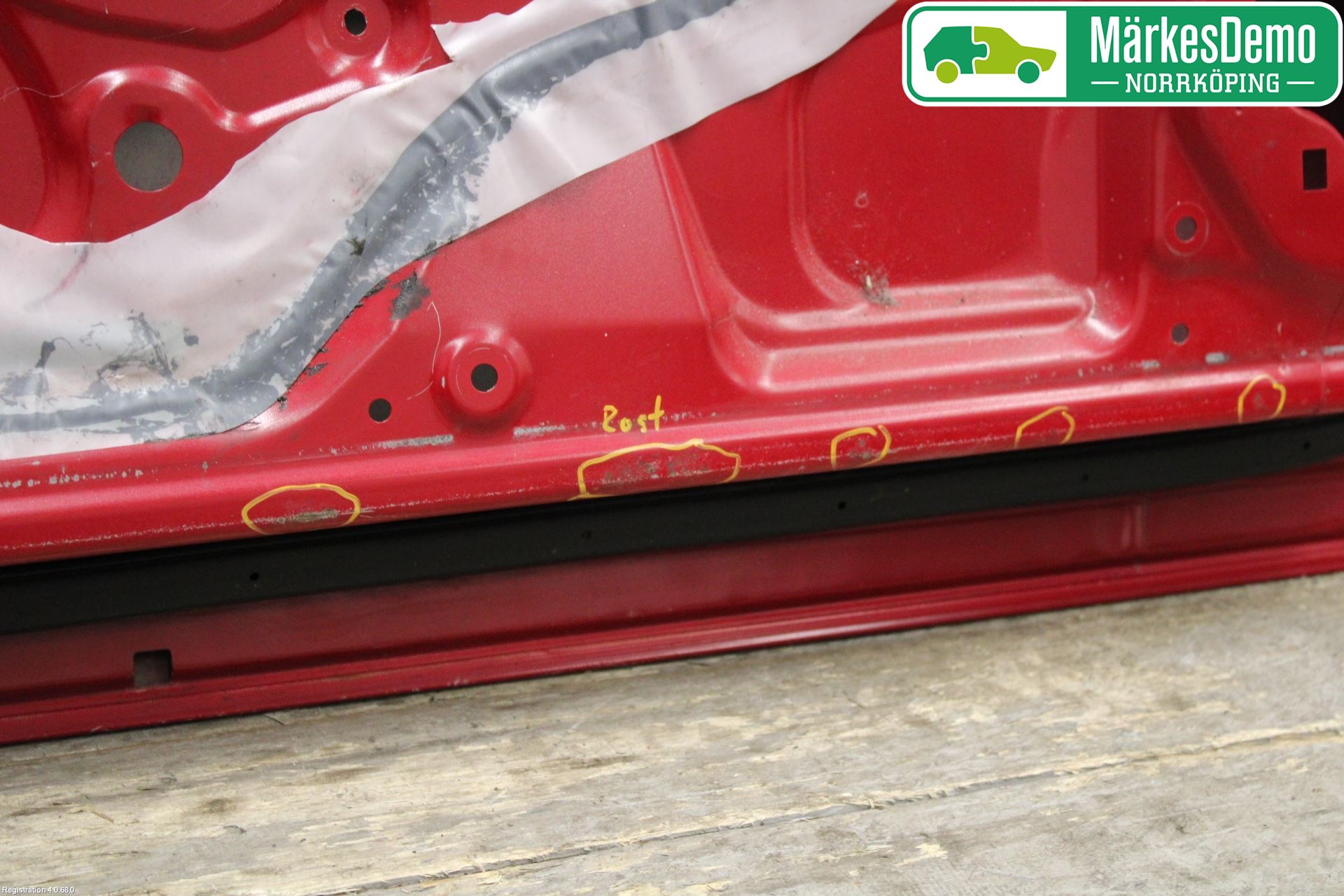 Honda CIVIC 06-11 Dør 4D Foran Venstre