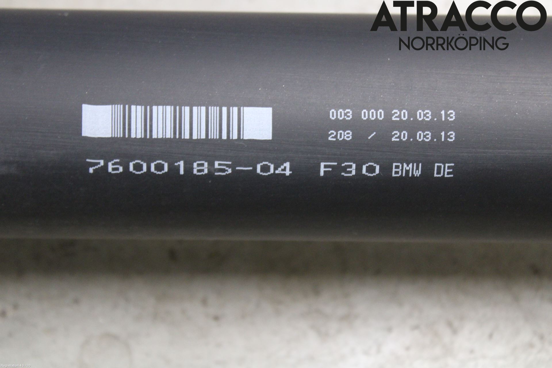 BMW 3 F30/F31/F80 12-19 Mellomaksel Kompl