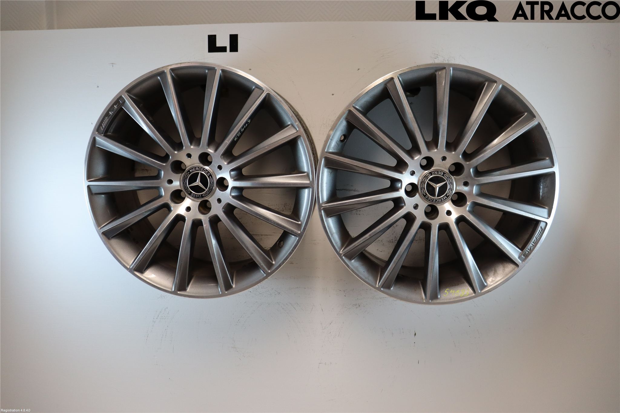 Mercedes-Benz MB VITO/VIANO (W639) 04-14 Felg Aluminium Sett 4Stk