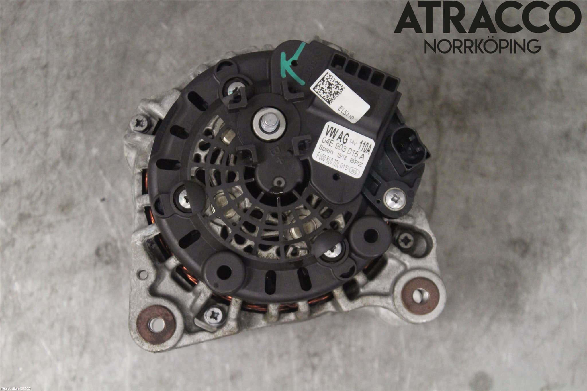 Volkswagen VW POLO VI 18->> Dynamo