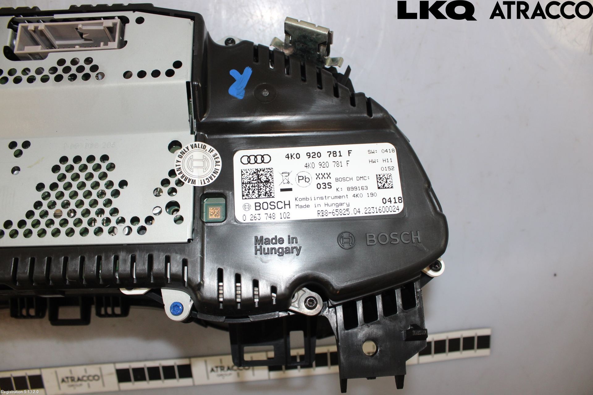 Audi A6 F2/C8 19- Instr Kombinert