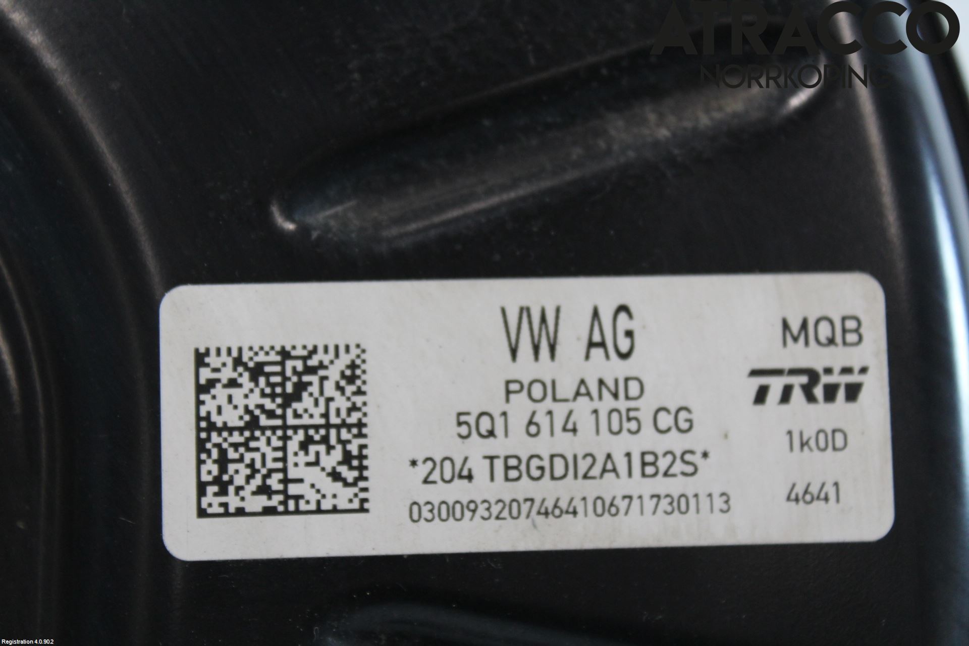 Volkswagen VW PASSAT 15-19 Bremseservo