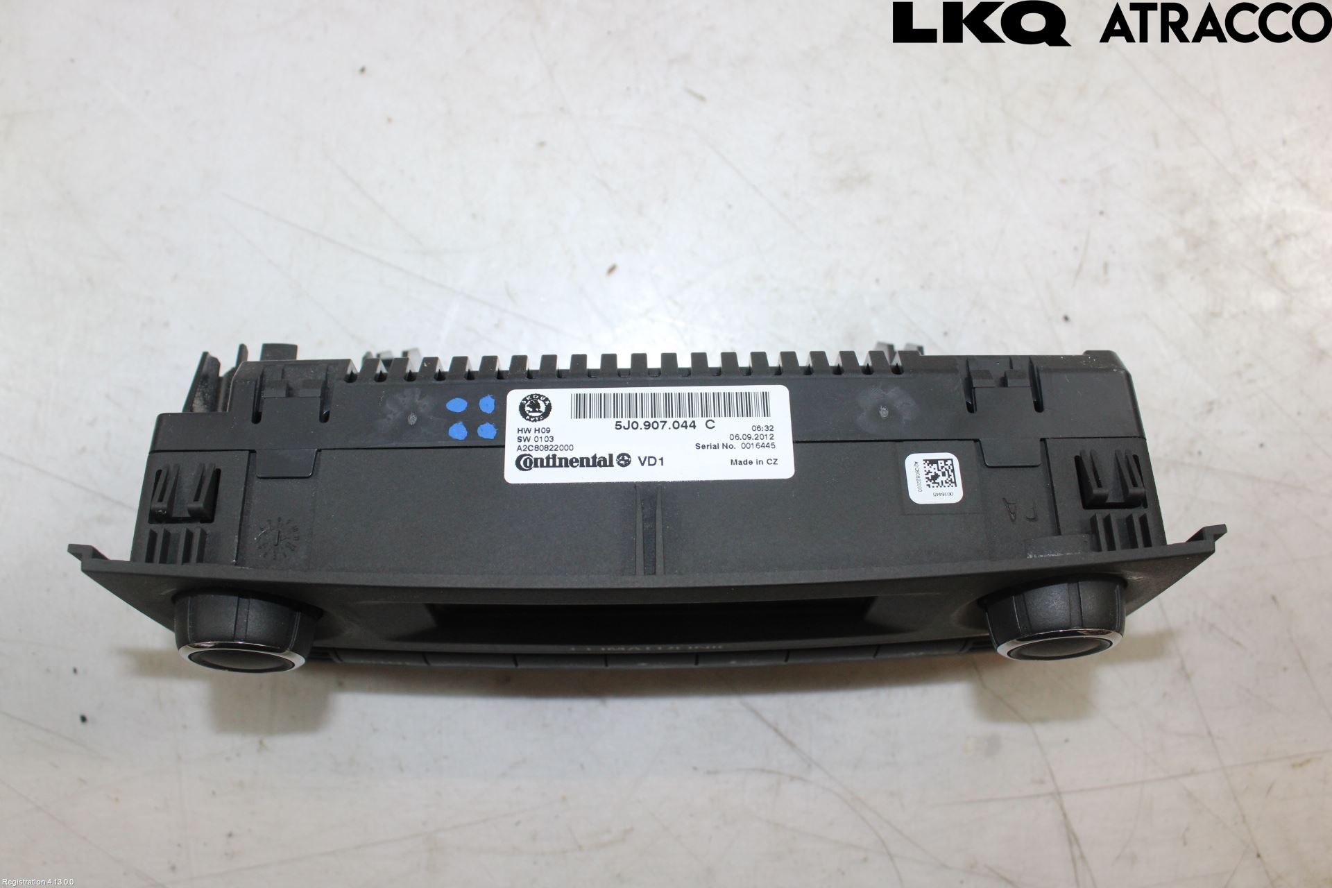 Skoda FABIA 07-14 Varmeapparat Panel(Regulering)