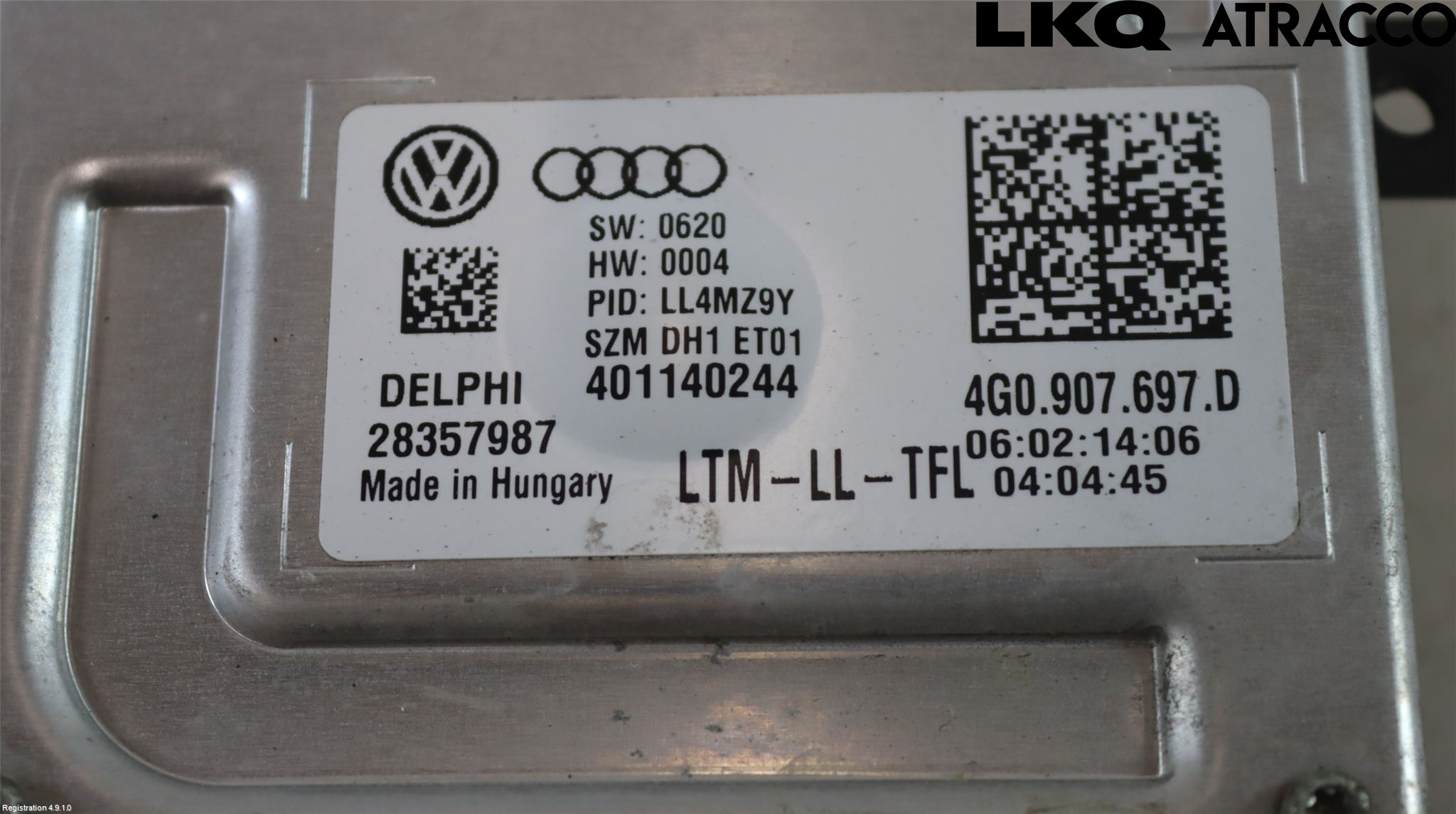 Audi A4 12-15 Styreenhet Xenon
