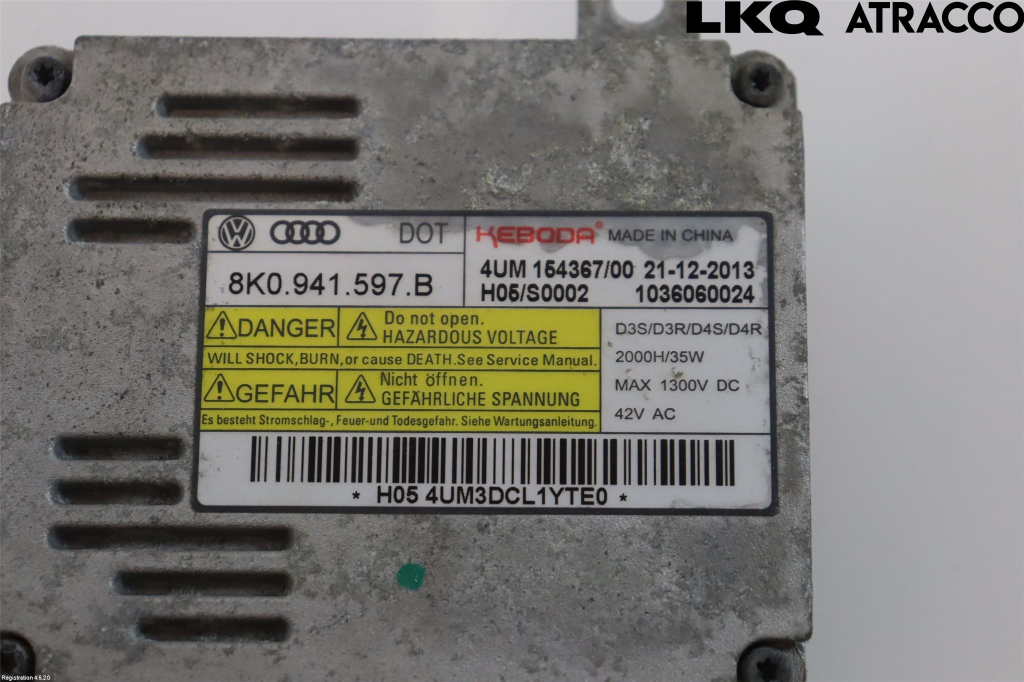 Volkswagen VW PASSAT 11-14 Styreenhet Xenon