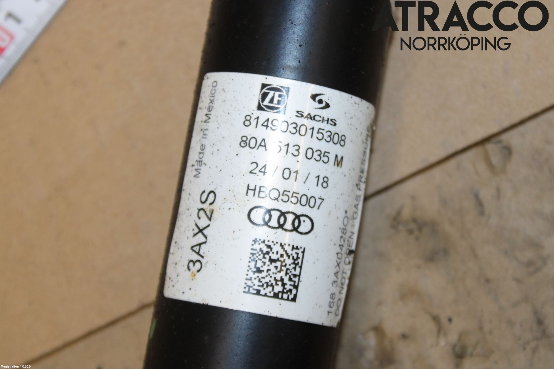 Audi Q5/SQ5 17- Støtdemper Bak