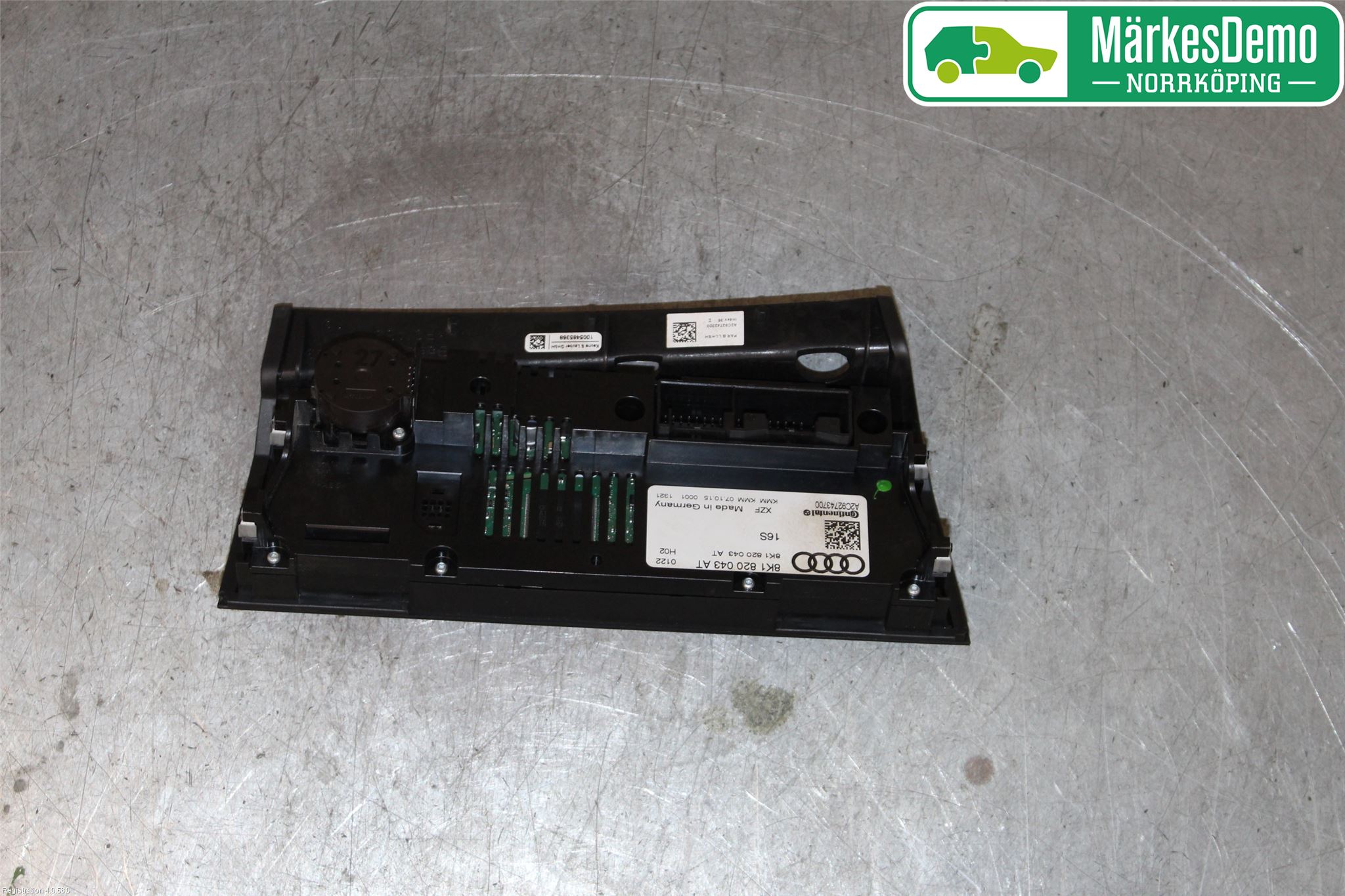 Audi A4 12-15 Varmeapparat Panel(Regulering)
