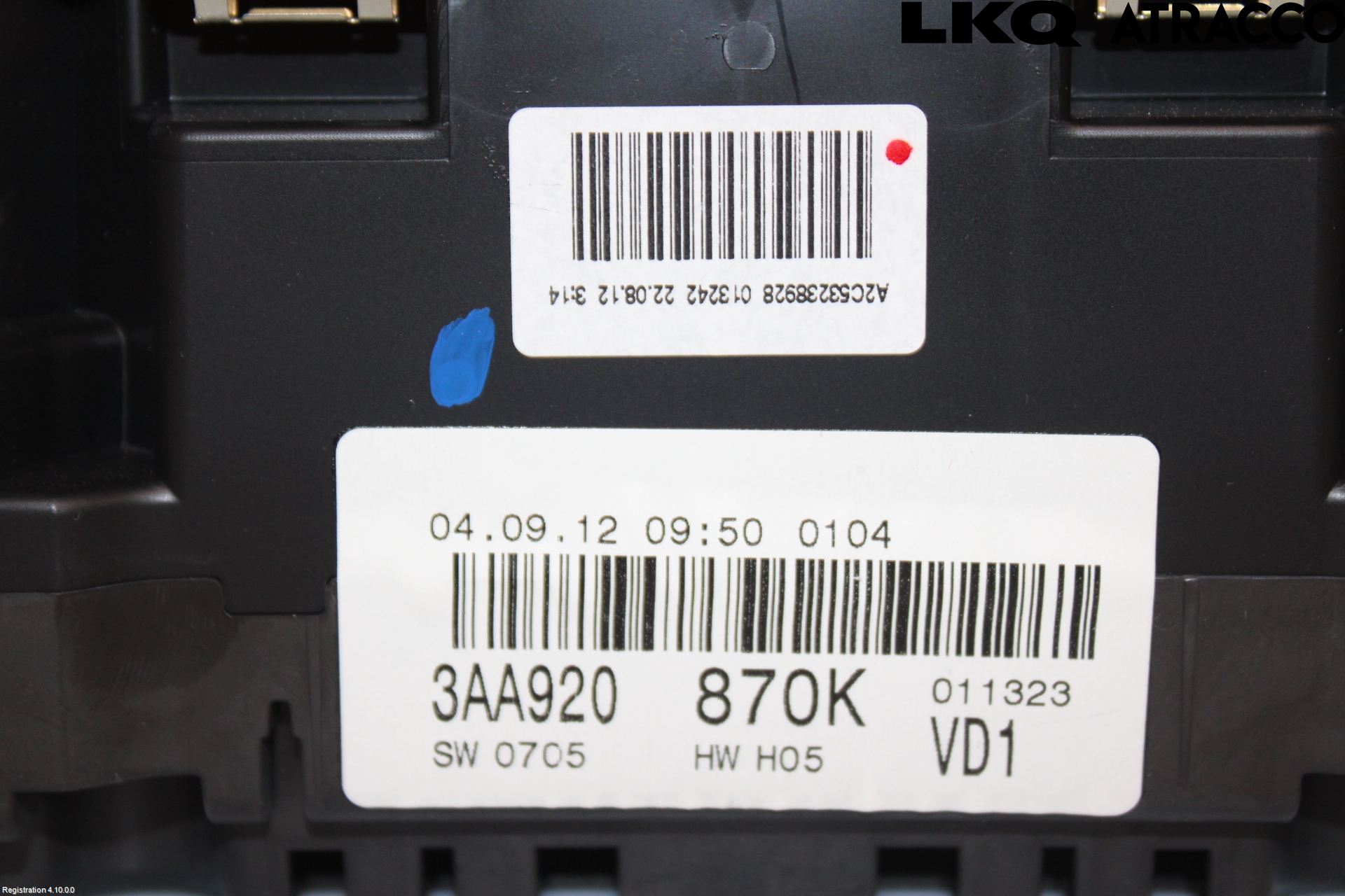 Volkswagen VW PASSAT 11-14 Instr Kombinert