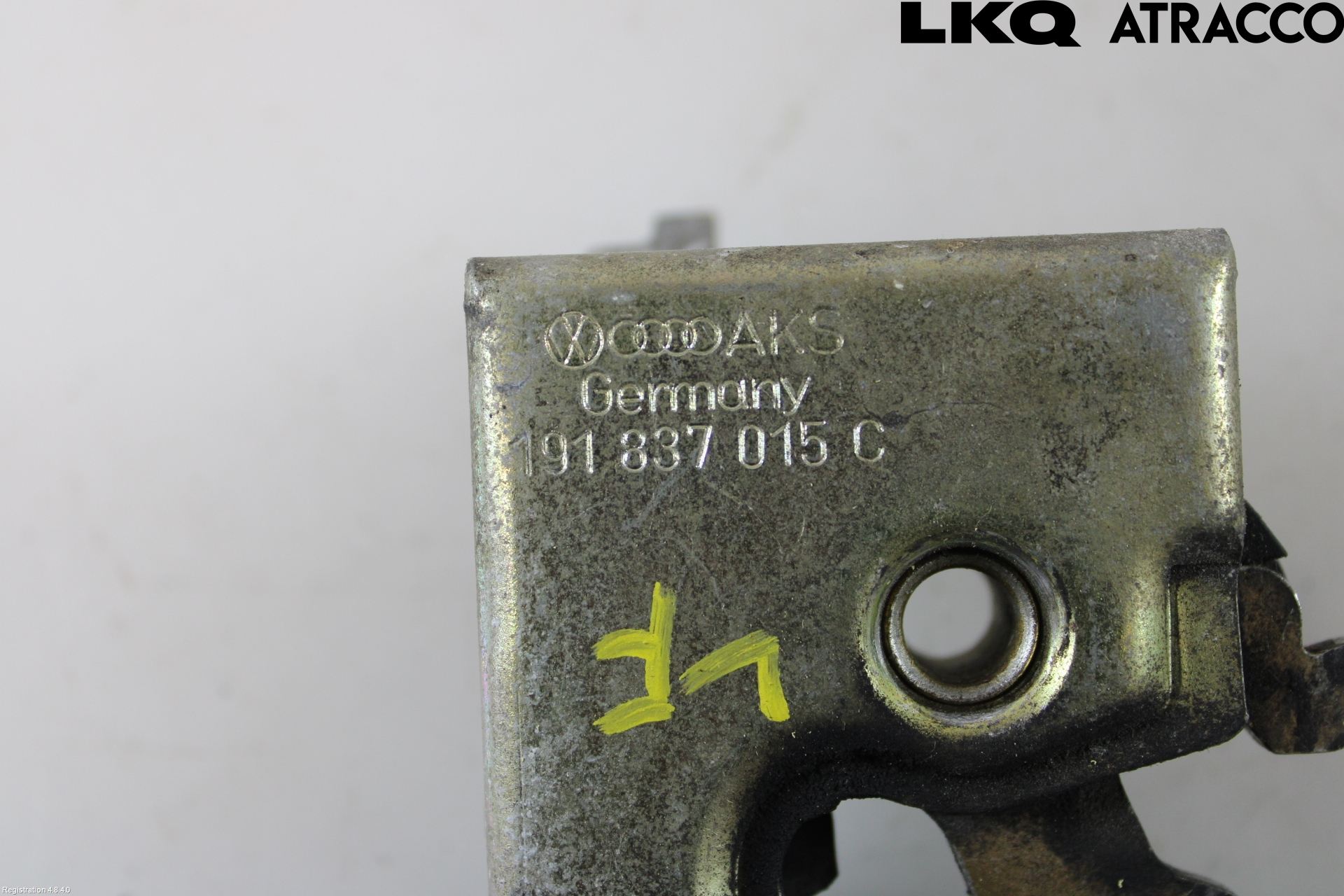Volkswagen VW GOLF II 84-91 Dørlås - Låsekasse