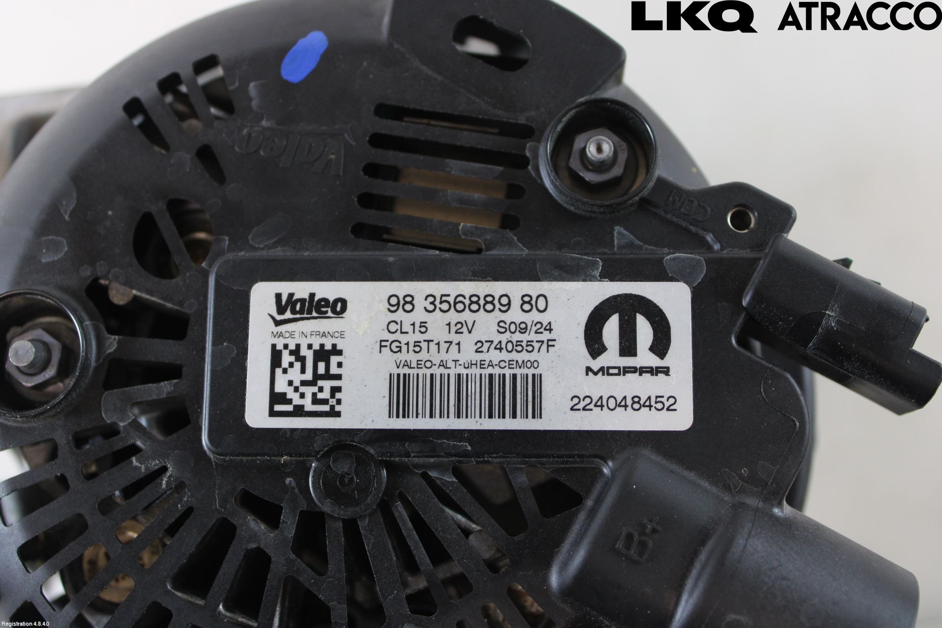 Opel ASTRA L 22- Dynamo