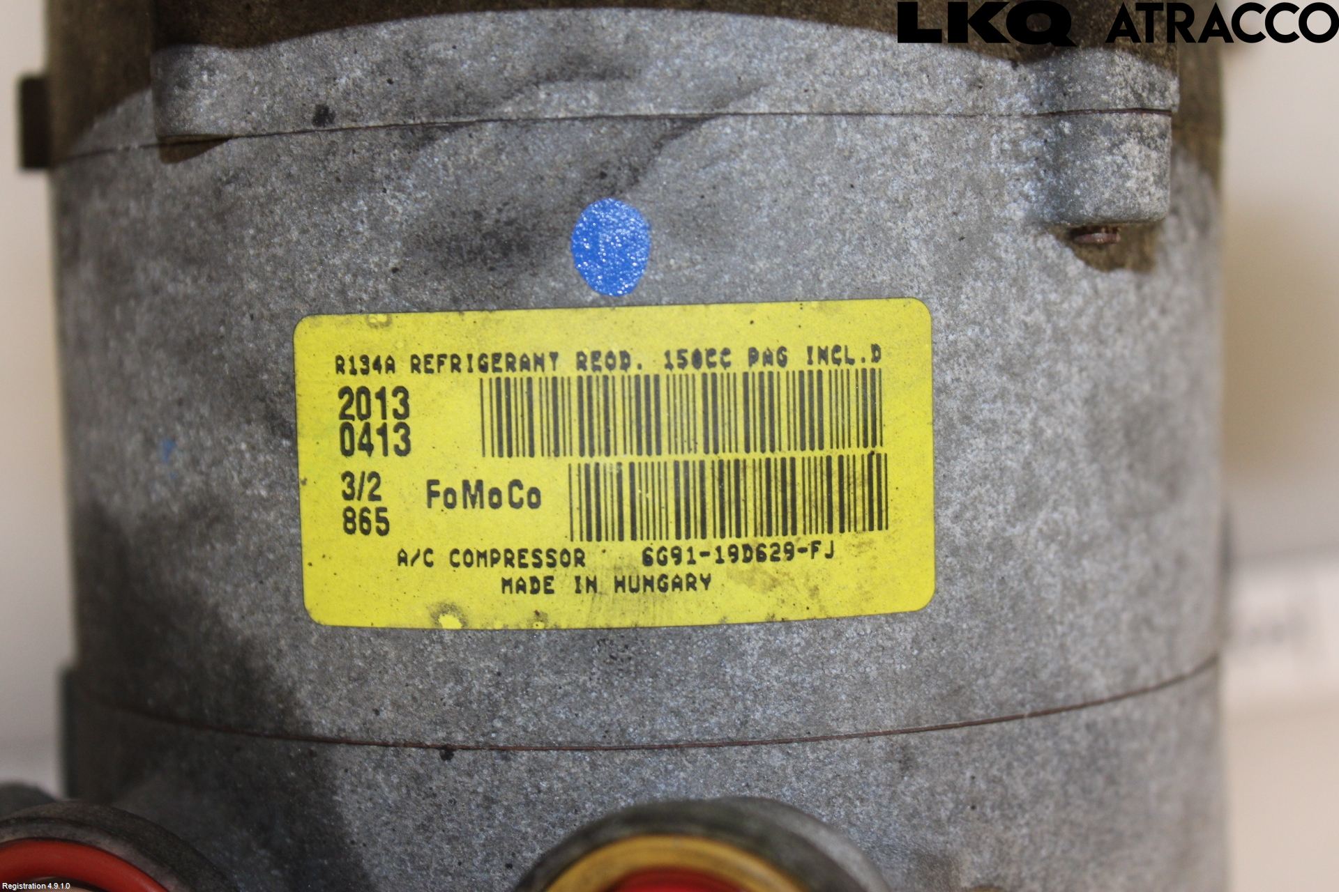 Ford S-MAX 06-15 Varme Ac Kompressor