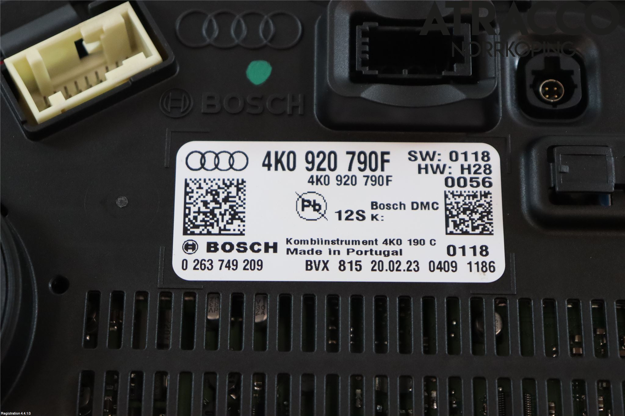 Audi A6/S6 E-TRON 24- Instr Kombinert