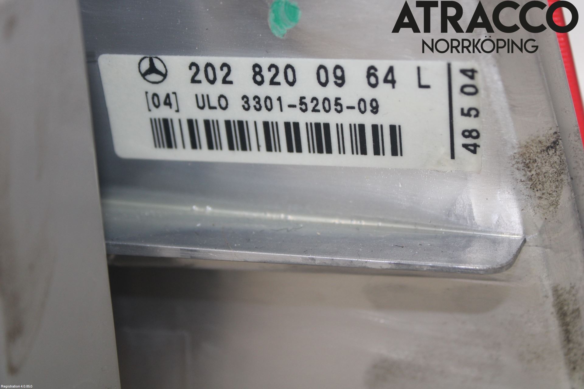 Mercedes-Benz MB C (W202) 94-00 Baklykt Venstre