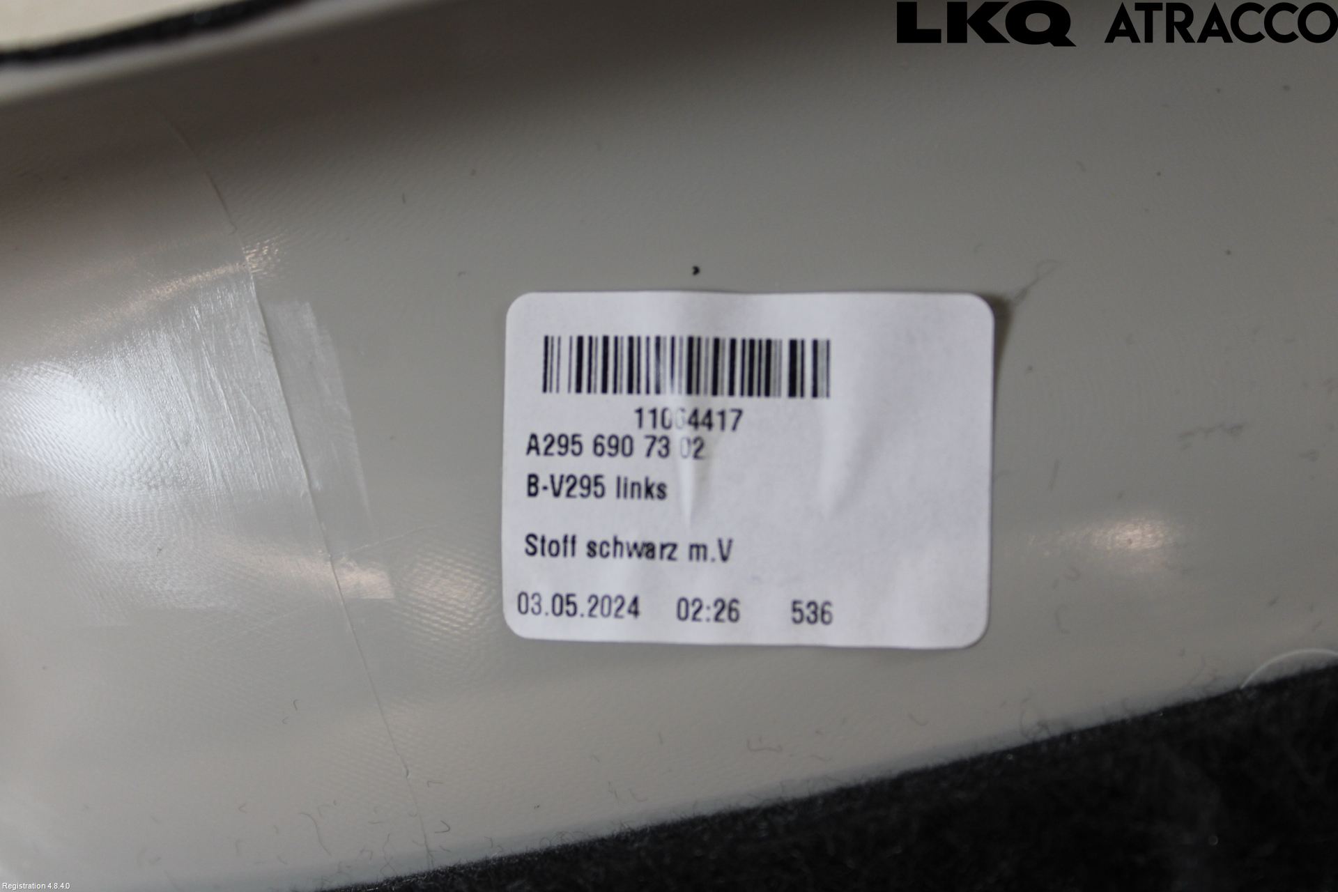 Mercedes-Benz MB EQE (V295) 22- Innr Deksel A-B-C Stolpe