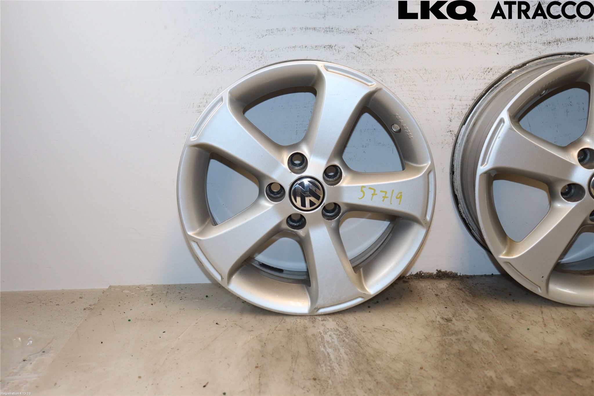 Skoda FABIA 07-14 Felg Aluminium Sett 4Stk
