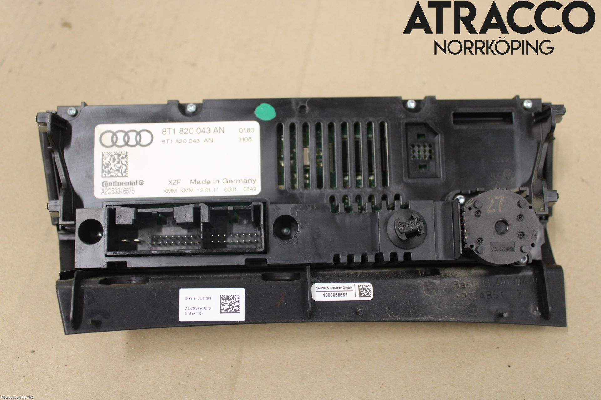 Audi A5 07-16 Varmeapparat Panel(Regulering)