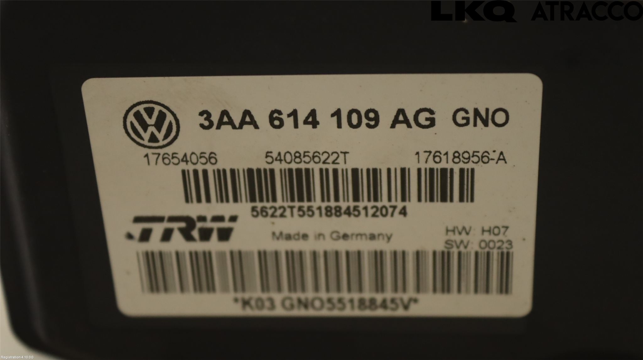 Volkswagen VW PASSAT 11-14 Abs Hydraulikkaggregat