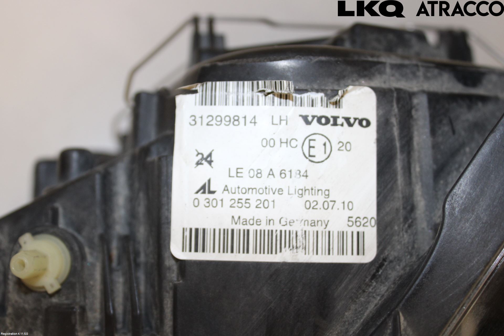 Volvo C30 07-10 Frontlykt Venstre