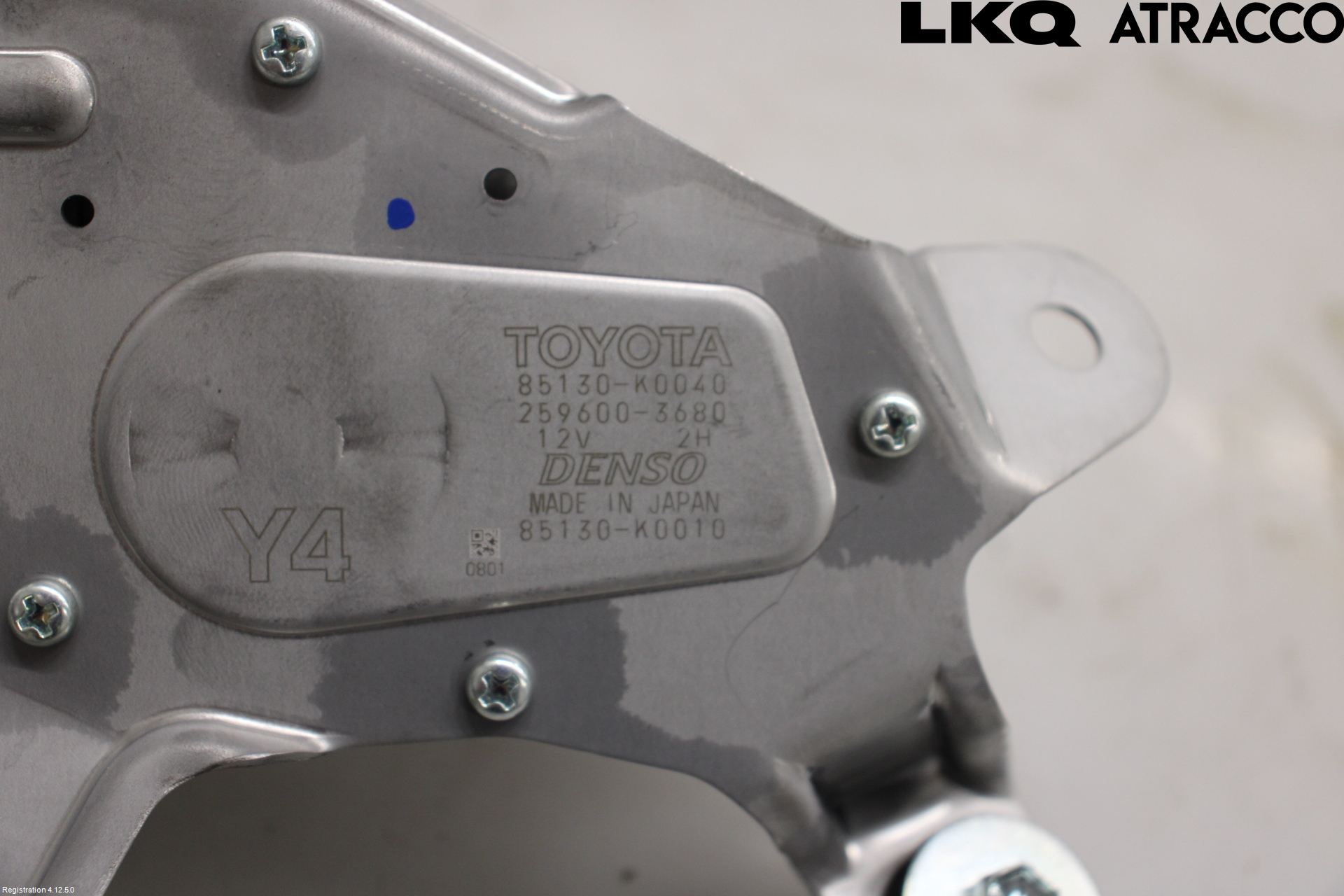 Toyota YARIS XP21 20- Viskermotor Bakluke