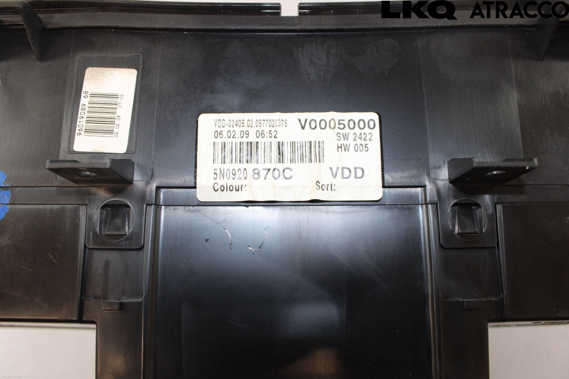 Volkswagen VW TIGUAN 07-16 Instr Kombinert