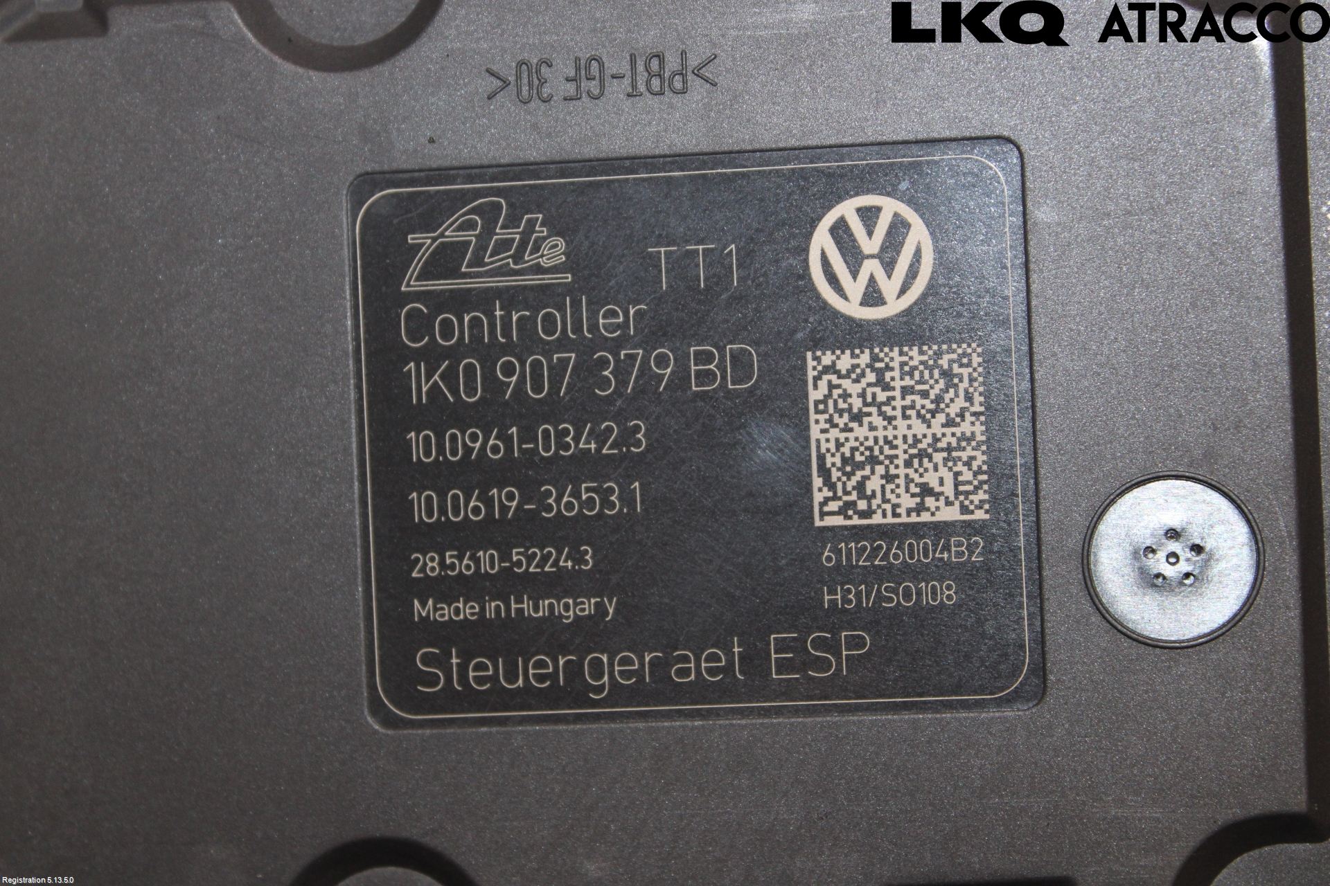Skoda OCTAVIA (1Z) 05-13 Abs Hydraulikkaggregat