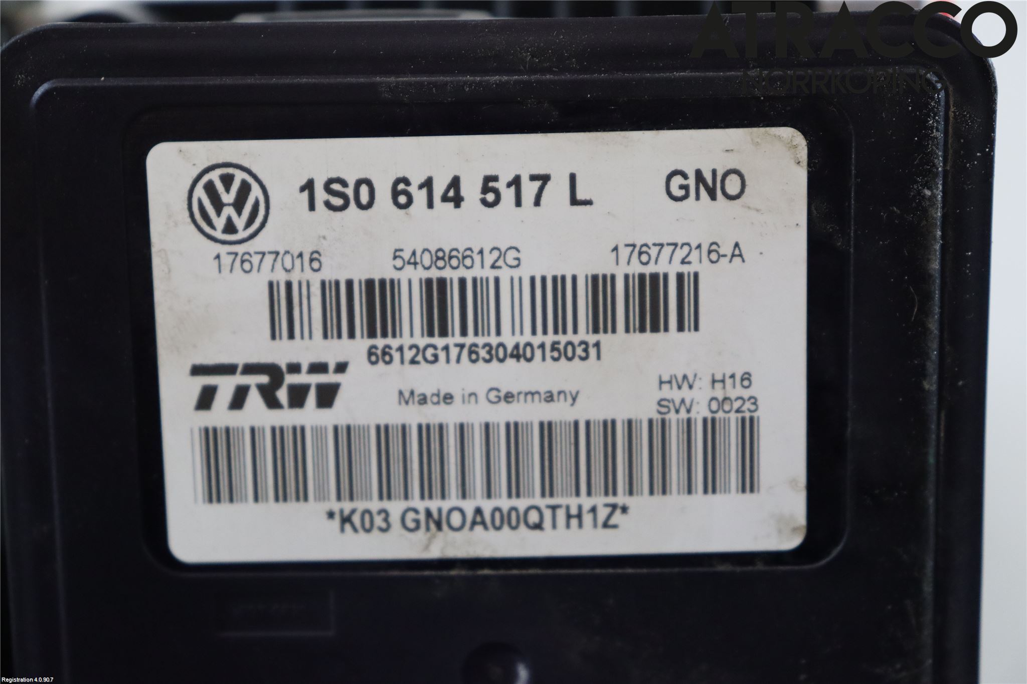 Skoda RAPID Abs Hydraulikkaggregat